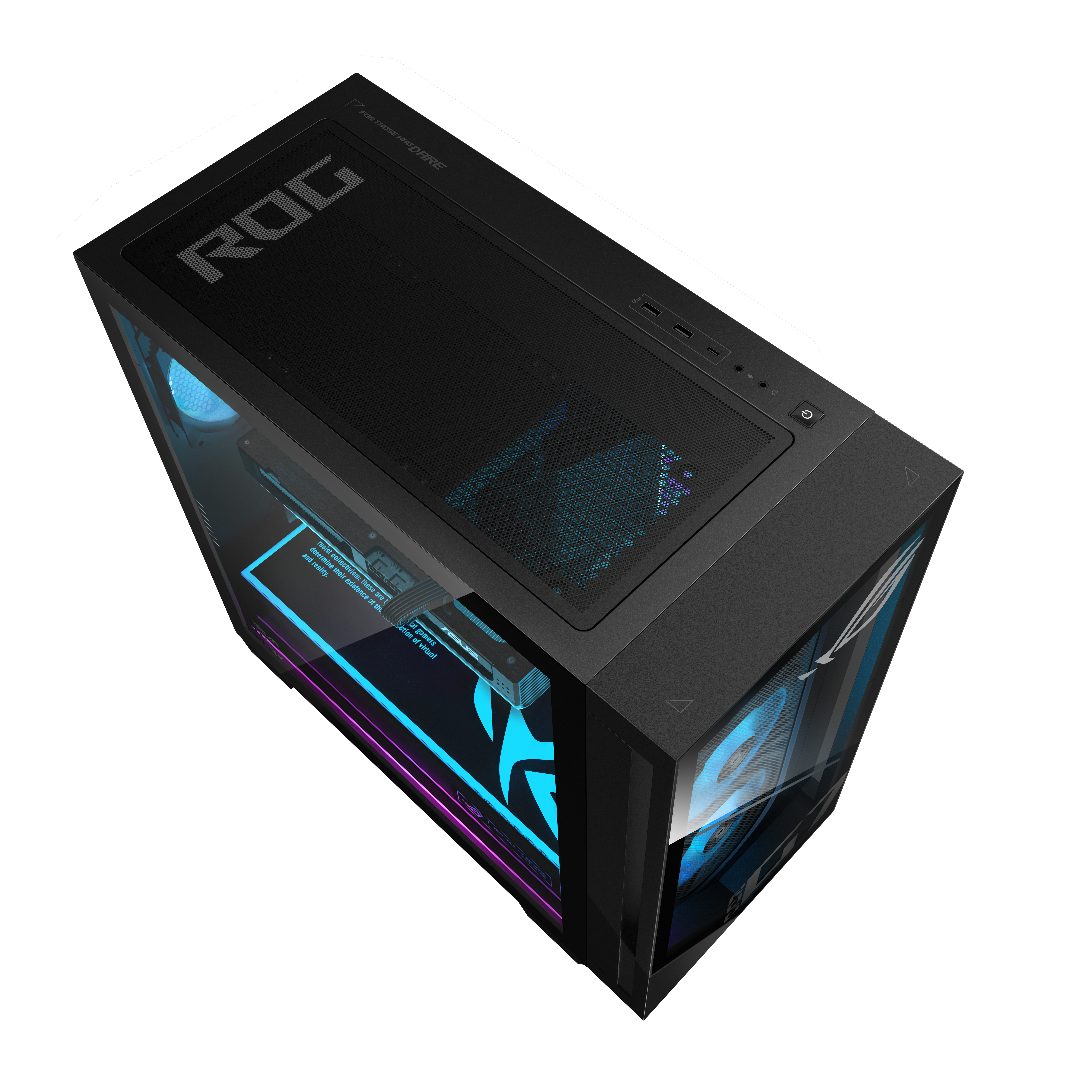 ASUS ROG GM700TZ-R9800X283W, Ryzen 7 9800X3D, 32GB, 2TB, RX 9070 XT, Win11