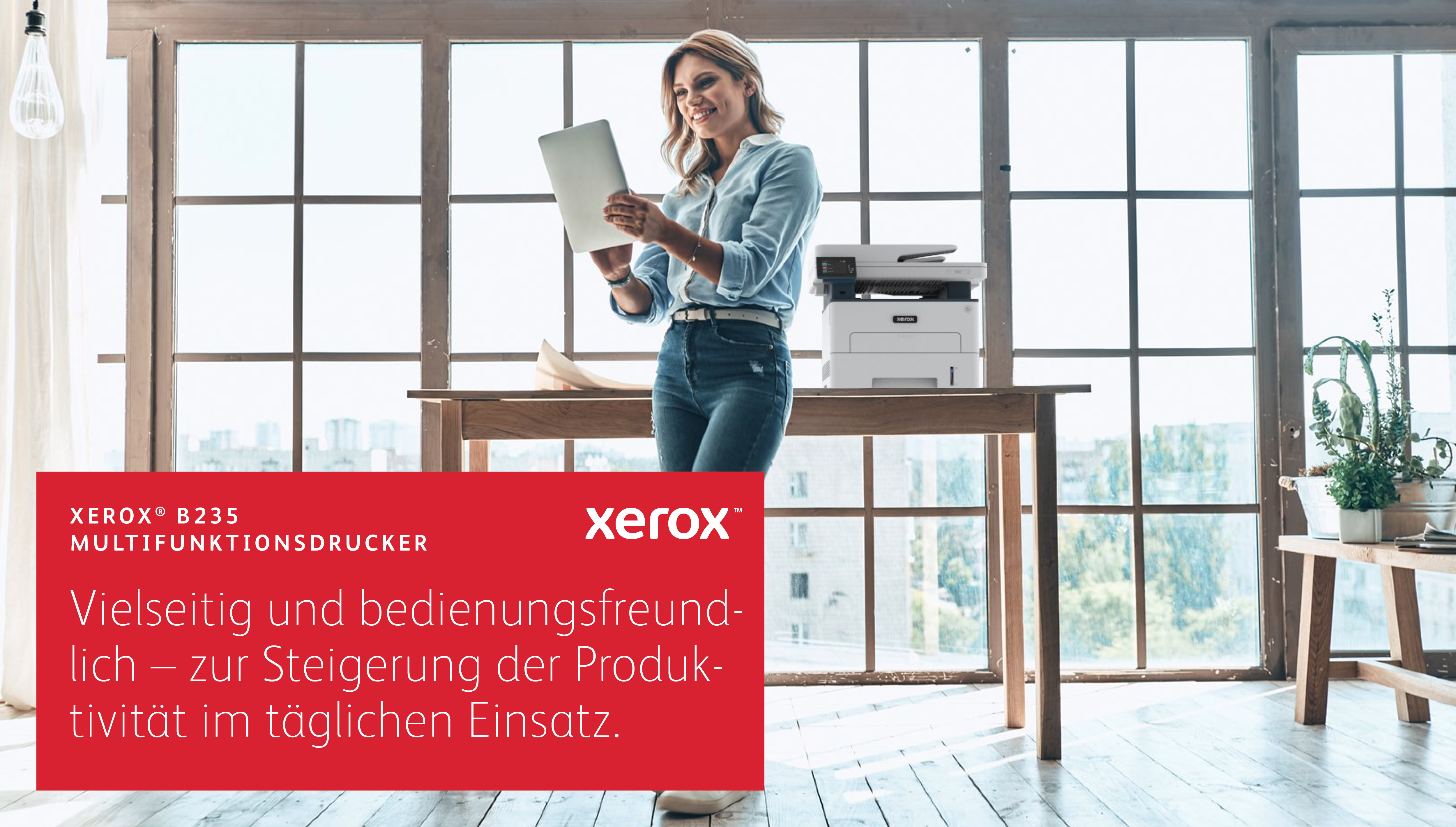Xerox B235 - Multifunktionsdrucker - s/w - Laser - A4/Legal (Medien)