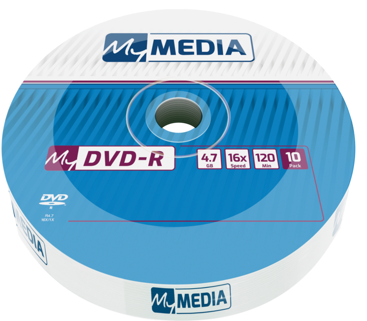 Verbatim MyMedia - 10 x DVD-R - 4.7 GB (120 Min.) 16x
