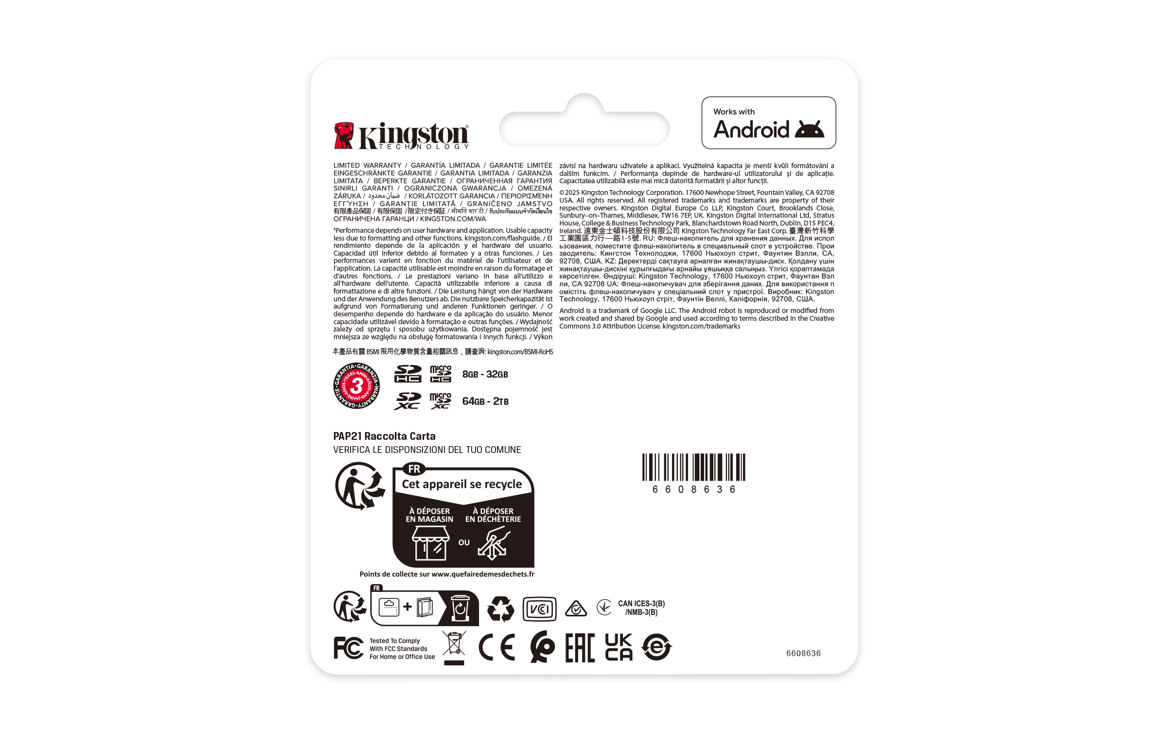 Kingston Industrial - Flash-Speicherkarte (SD-Adapter inbegriffen)