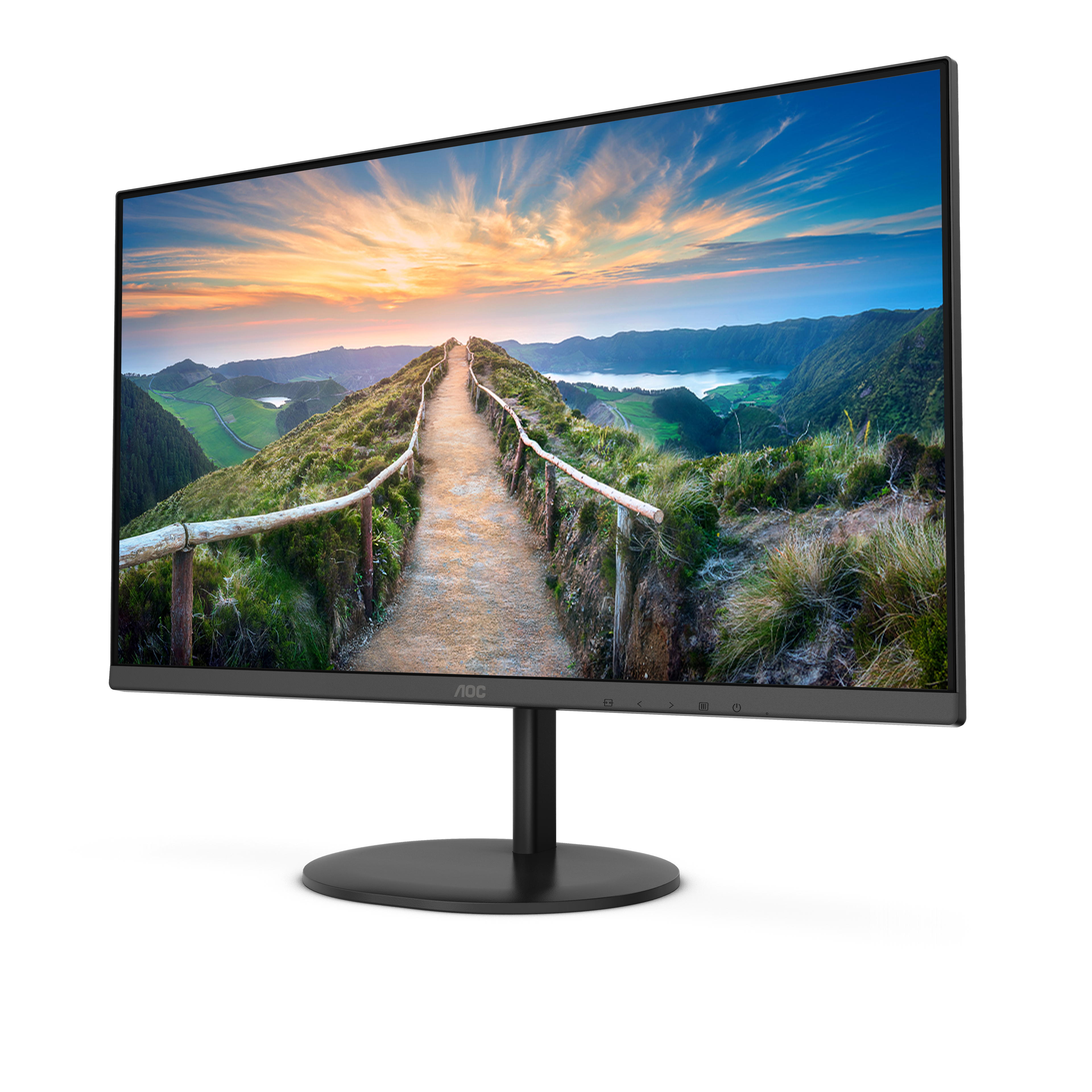 AOC Q24V4EA Monitor 60.5cm (23.8") WQHD, IPS, 4ms, HDMI, Displayport