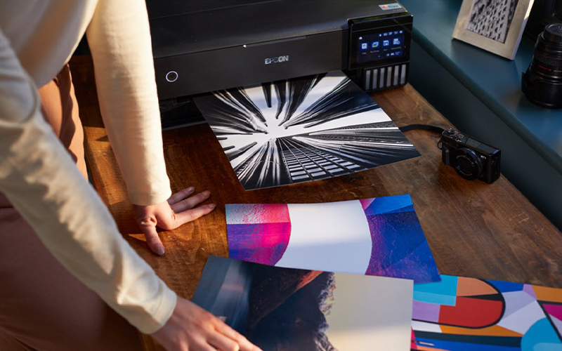 Epson EcoTank ET-8550 - Multifunktionsdrucker - Farbe - Tintenstrahl - wiederbefüllbar - A3 (Medien)