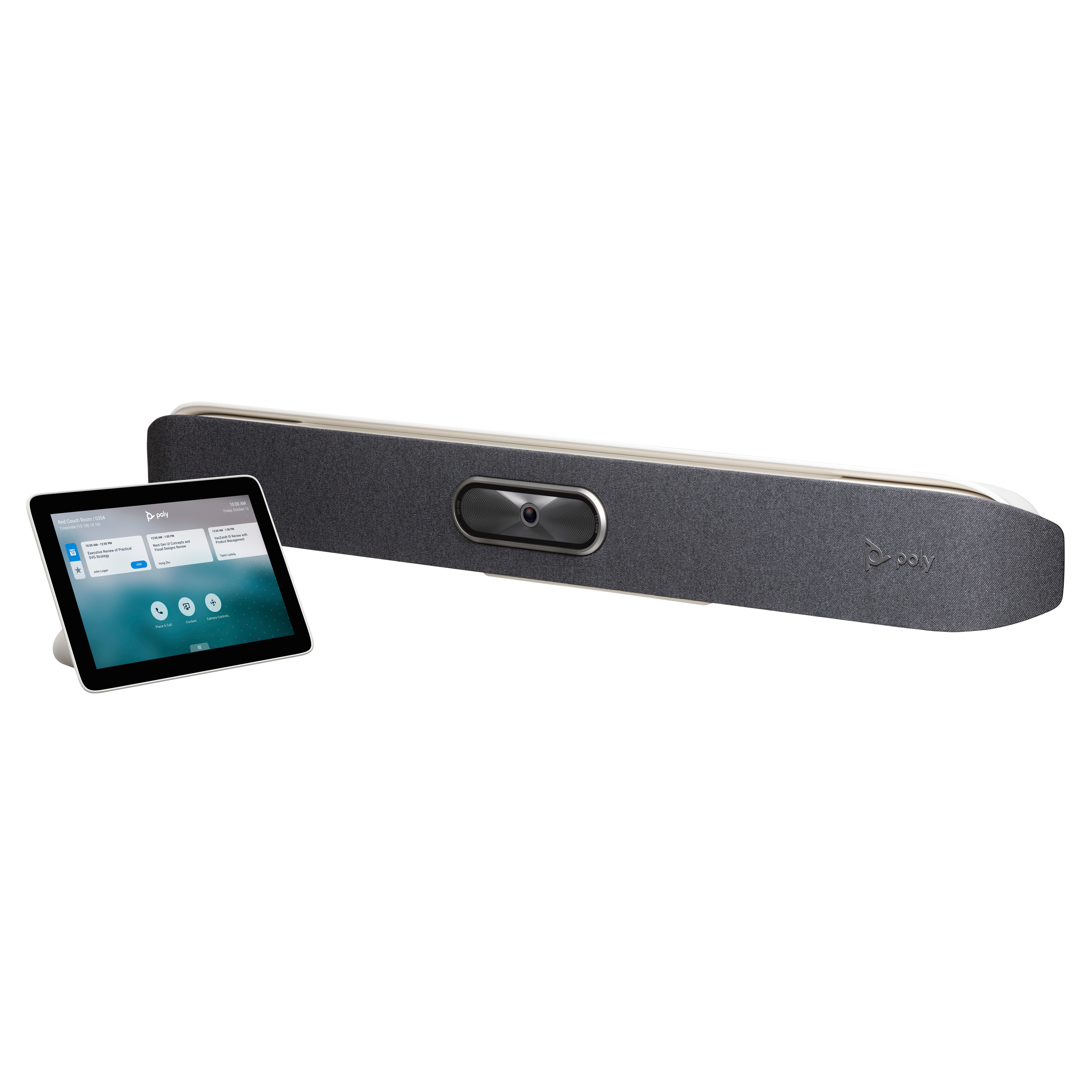 Poly HP Poly Studio X50 All-In-One-Videoleiste mit TC8 Controller-Kit, Videozusammenarbeit, 4K Ultra