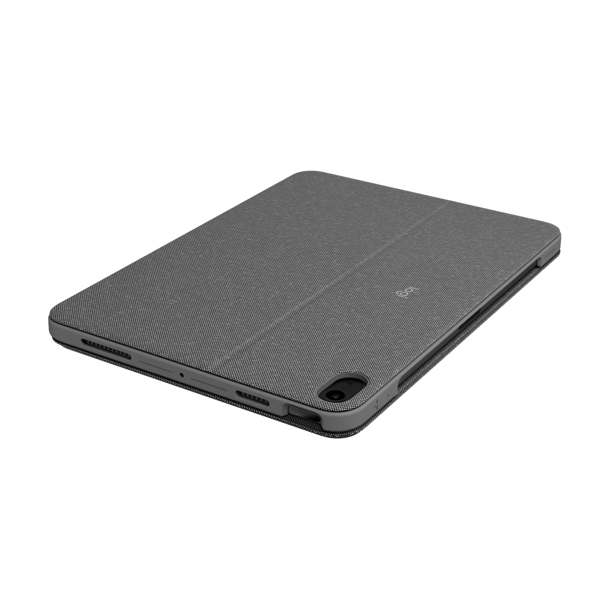 Logitech Combo Touch - Tastatur und Foliohülle - mit Trackpad - hintergrundbeleuchtet - Apple Smart