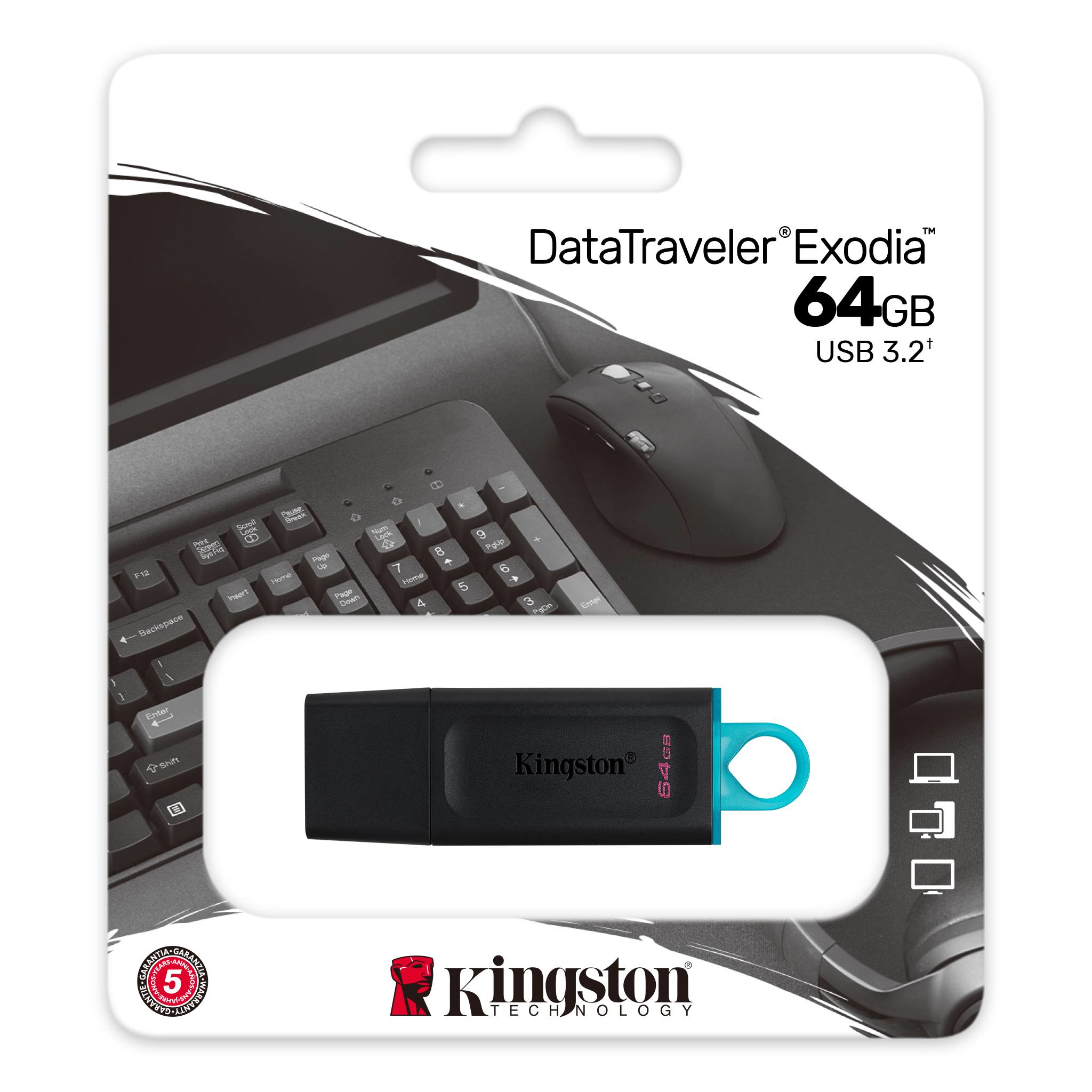 Kingston DataTraveler Exodia - USB-Flash-Laufwerk