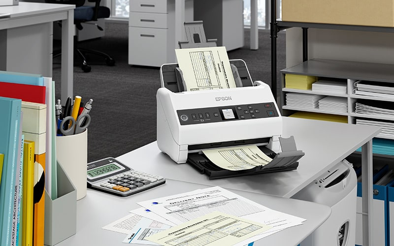 Epson WorkForce DS-730N - Dokumentenscanner - Kontaktbildsensor (CIS)