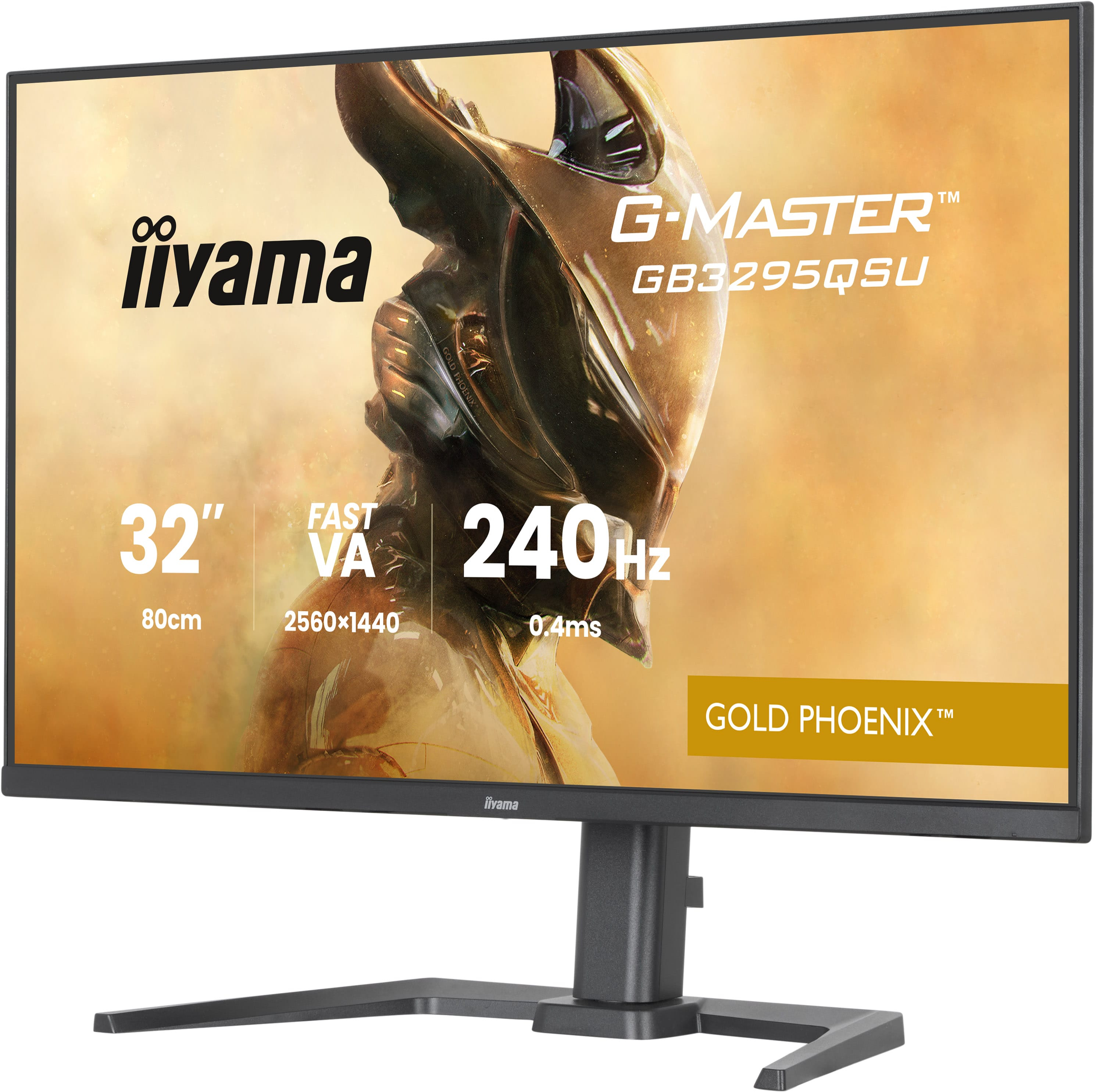 iiyama G-Master GB3295QSU-B1 Monitor 80cm (31.5") WQHD, VA, 0.4ms, HDMI, Displayport, USB