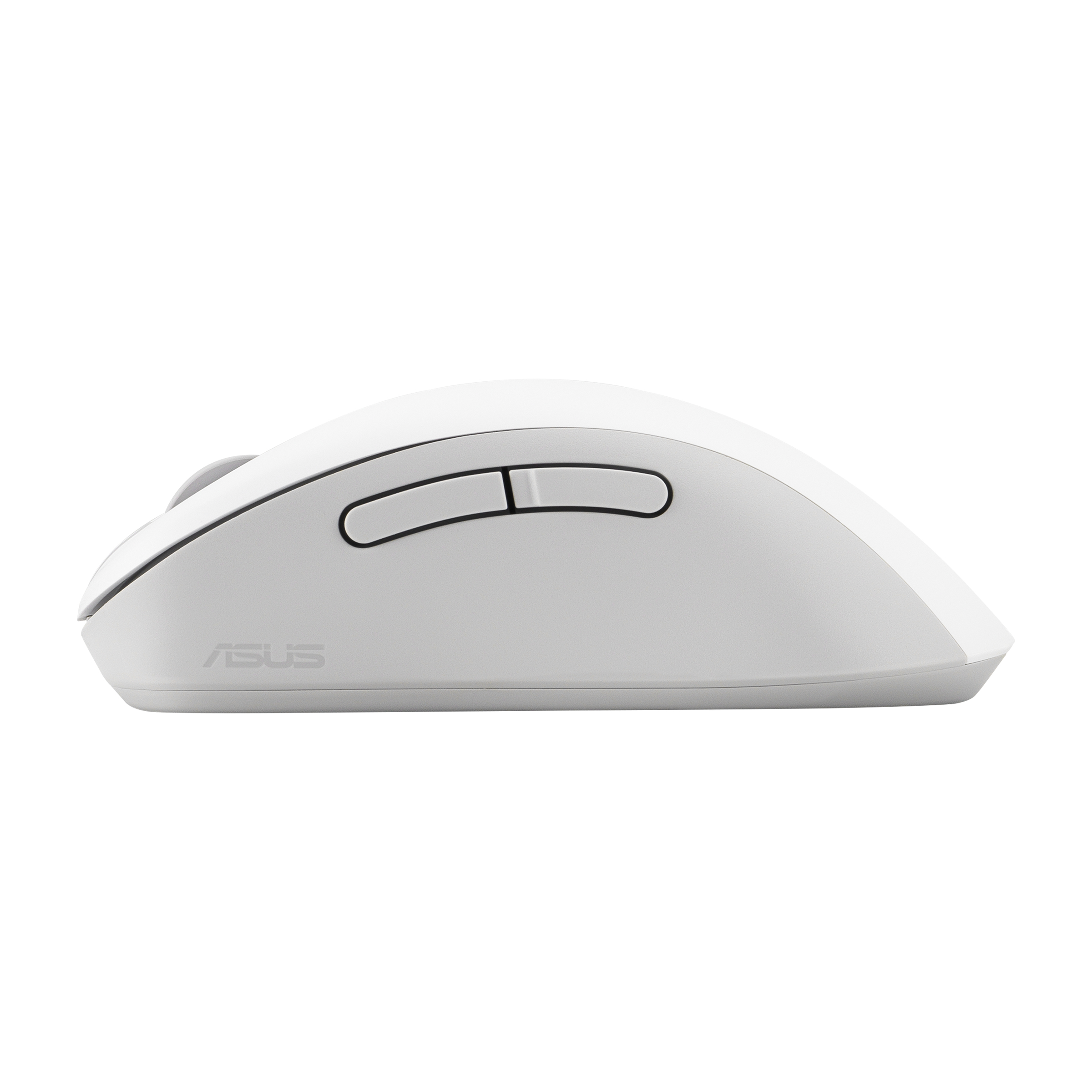 ASUS MD102 - Maus - ergonomisch - optisch - 5 Tasten - kabellos - Bluetooth, 2.4 GHz - kabelloser Em