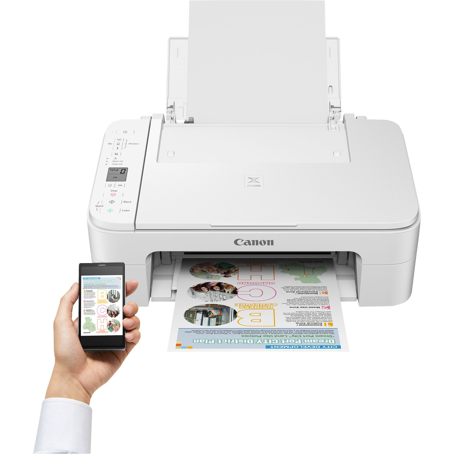 Canon PIXMA TS3351 - Multifunktionsdrucker - Farbe - Tintenstrahl - 216 x 297 mm (Original)