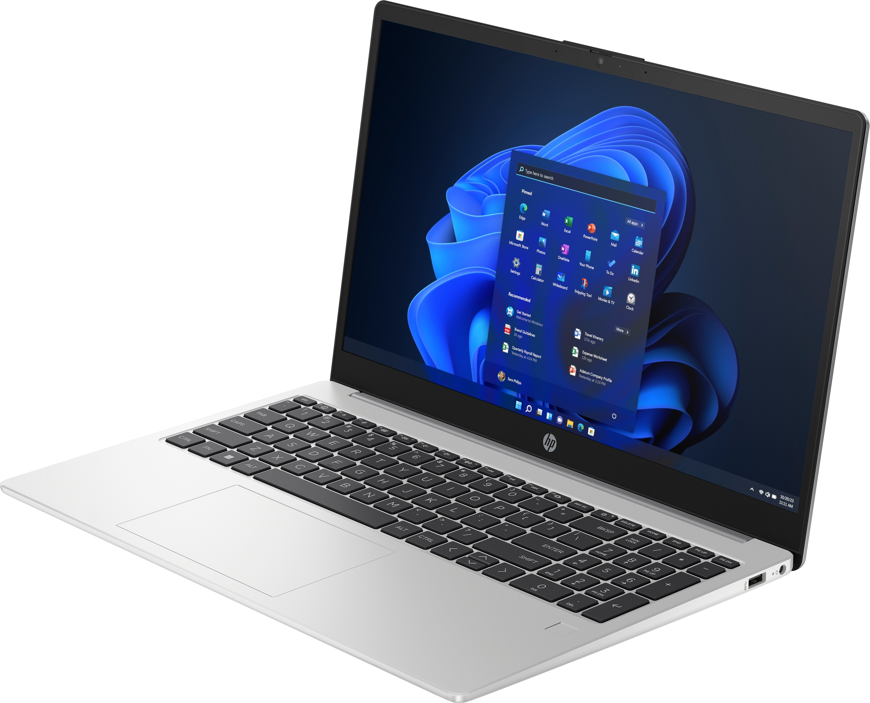 HP 250 G10, 15,6" FHD, Core i3-1315U, 8GB RAM, 512GB SSD, Win11 854U3ES#ABD
