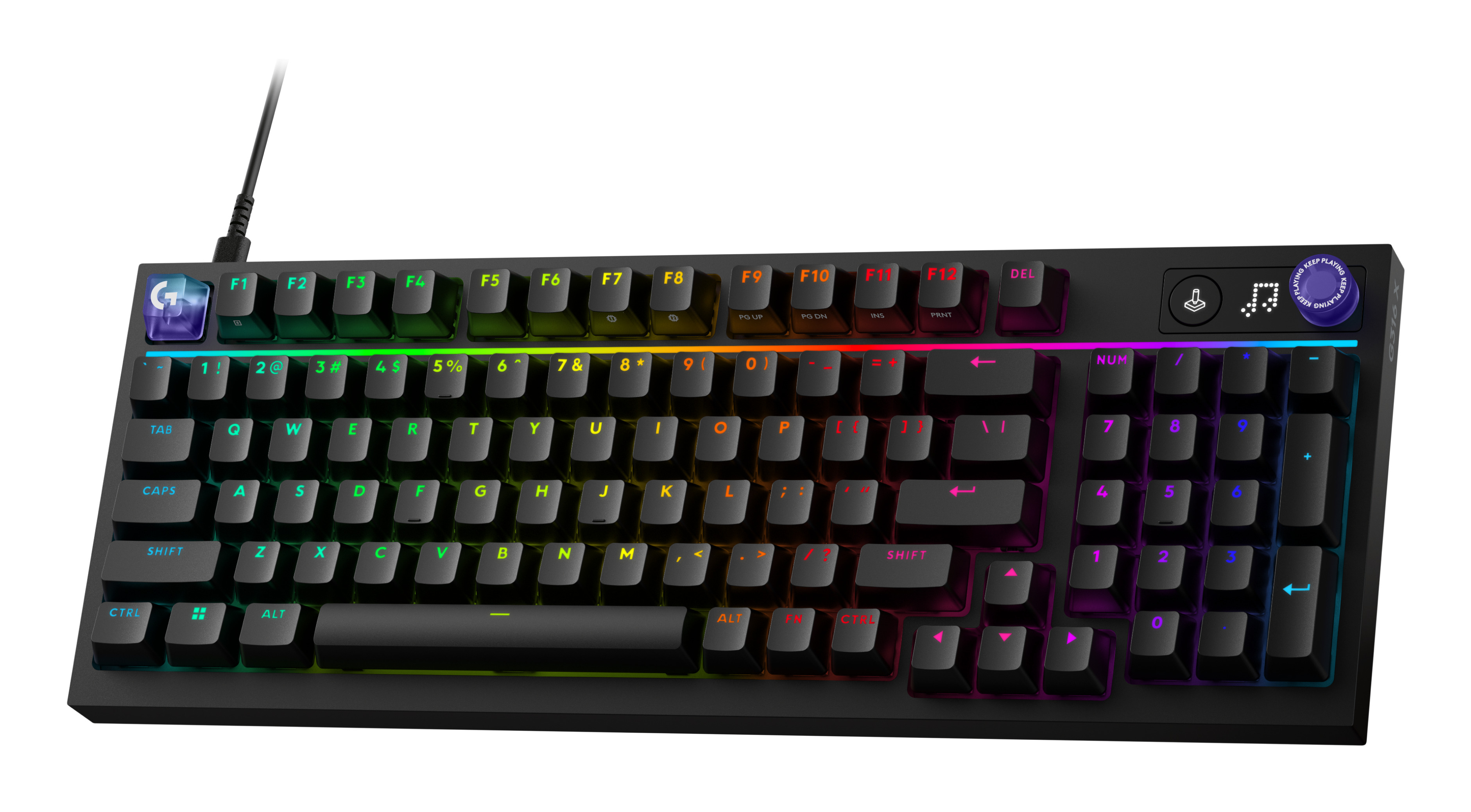 Logitech G G316 X 98 - Tastatur - 98% - hintergrundbeleuchtet