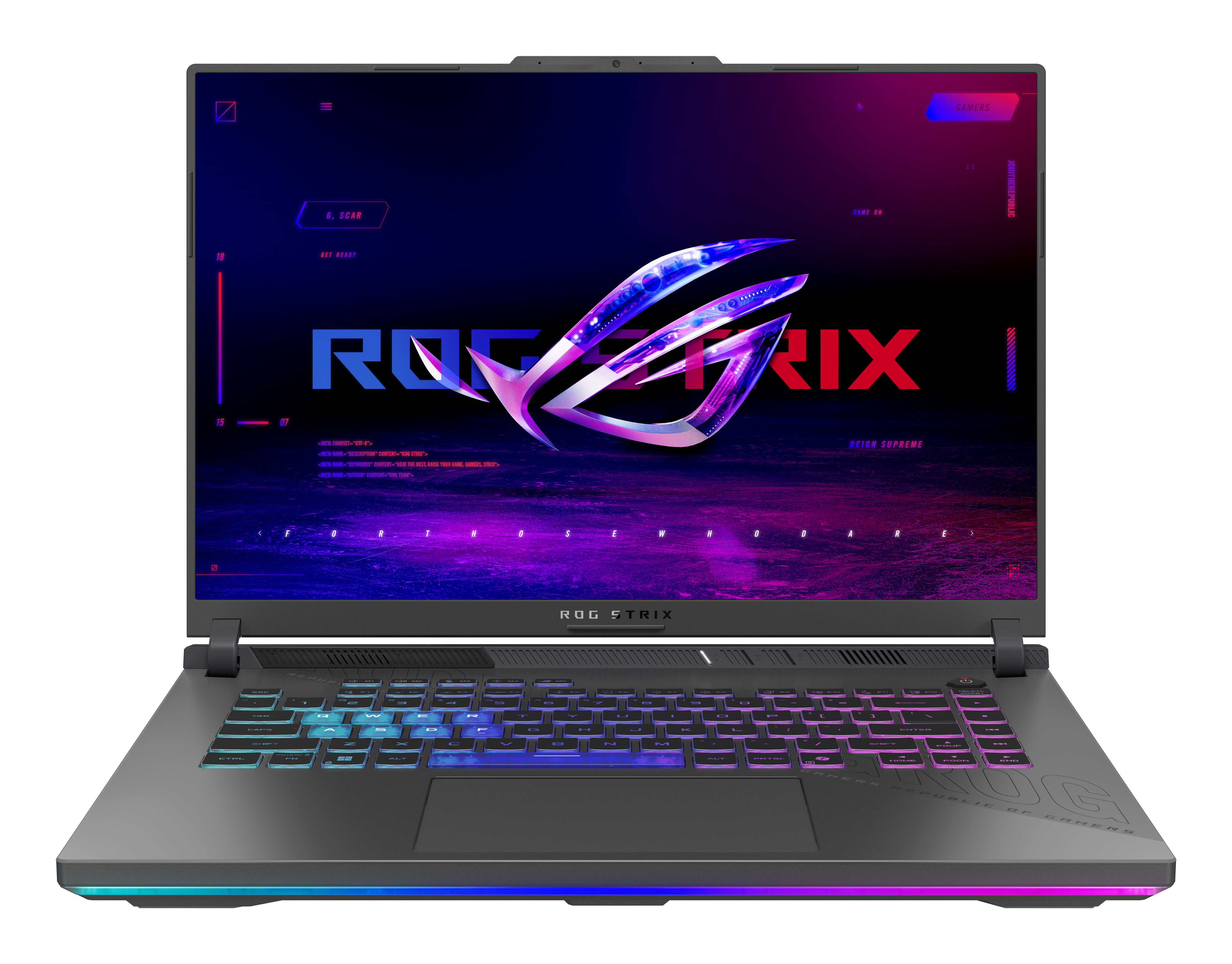 ASUS ROG Strix G16 G614FP-S5062W, AMD Ryzen? 9, 2,5 GHz, 40,6 cm (16"), 2560 x 1600 Pixel, 32 GB, 1