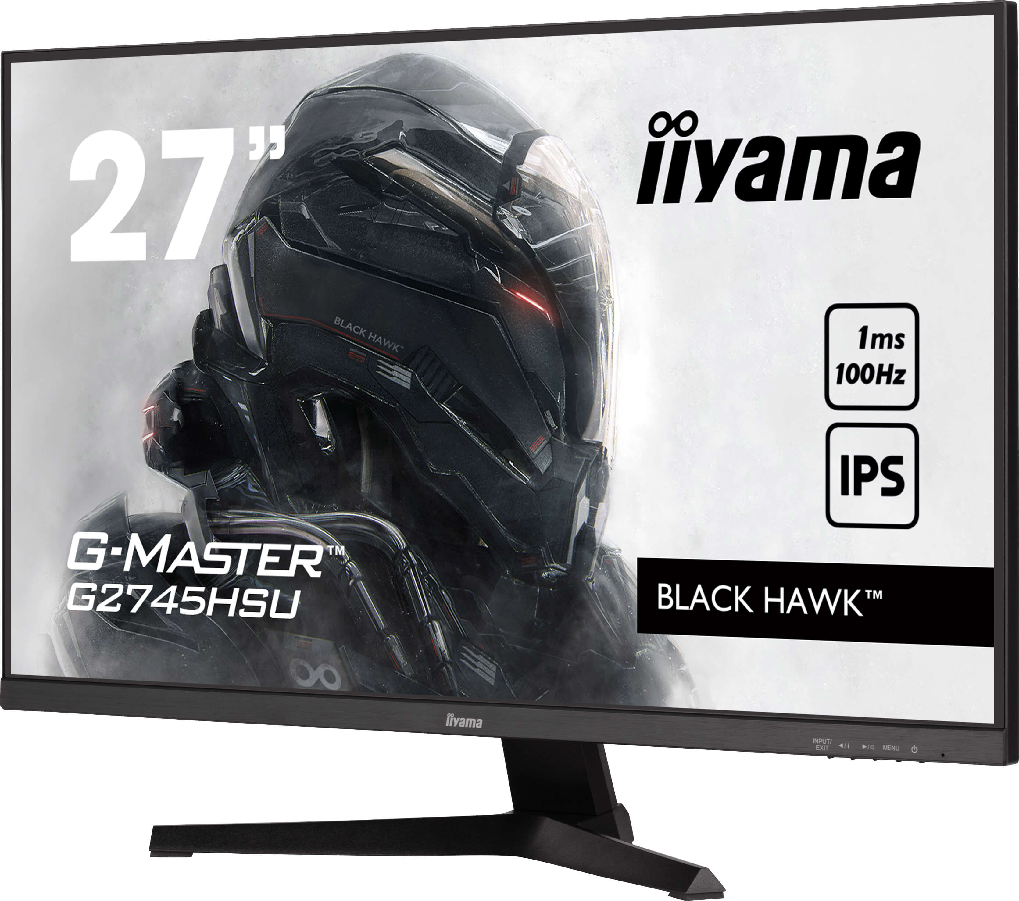Iiyama G-MASTER Black Hawk G2745HSU-B2 - LED-Monitor - 69 cm (27")