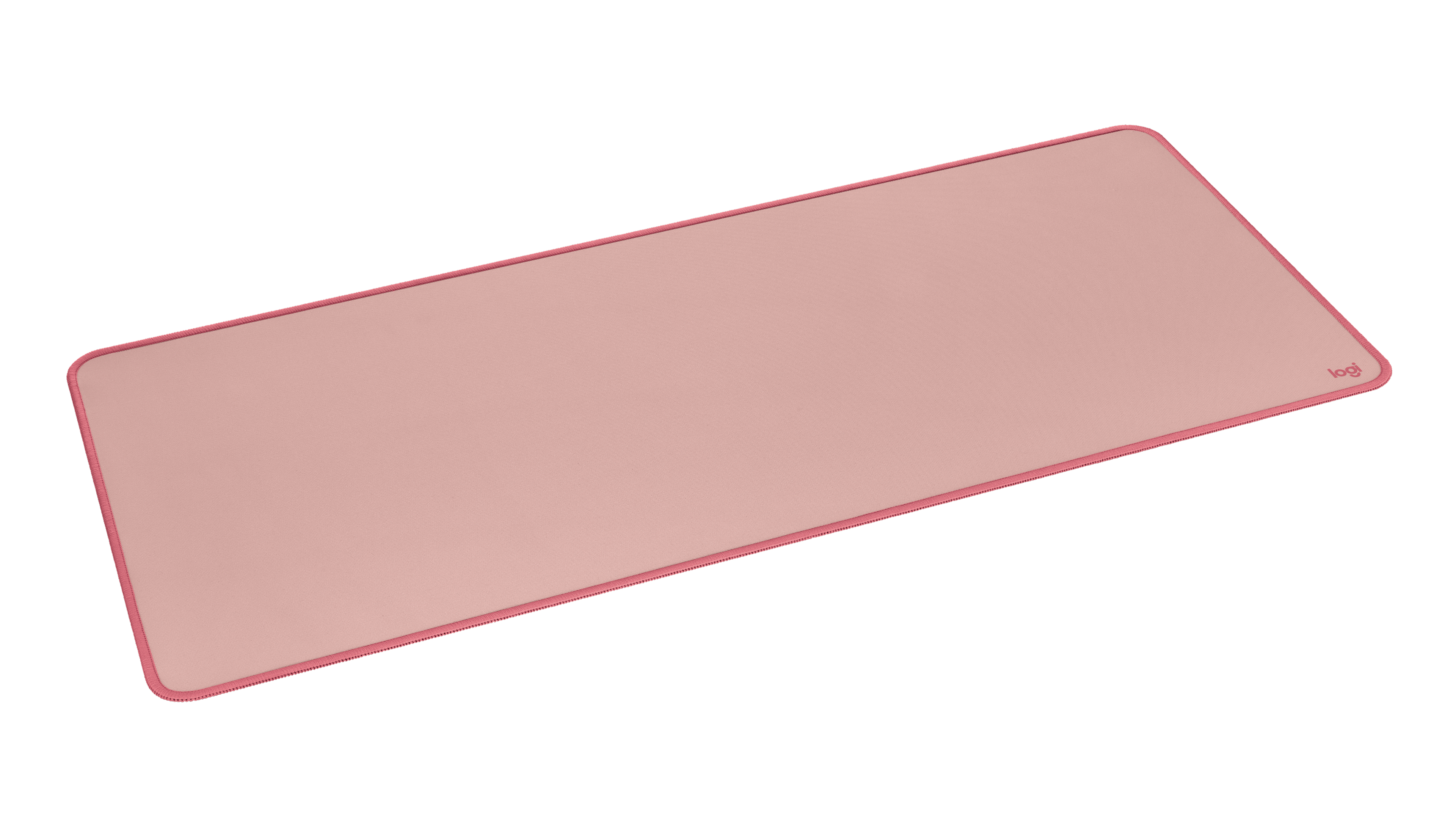 Logitech Desk Mat, Pink, Einfarbig, Nylon, Polyester, Gummi, Anti-Rutsch-Basis