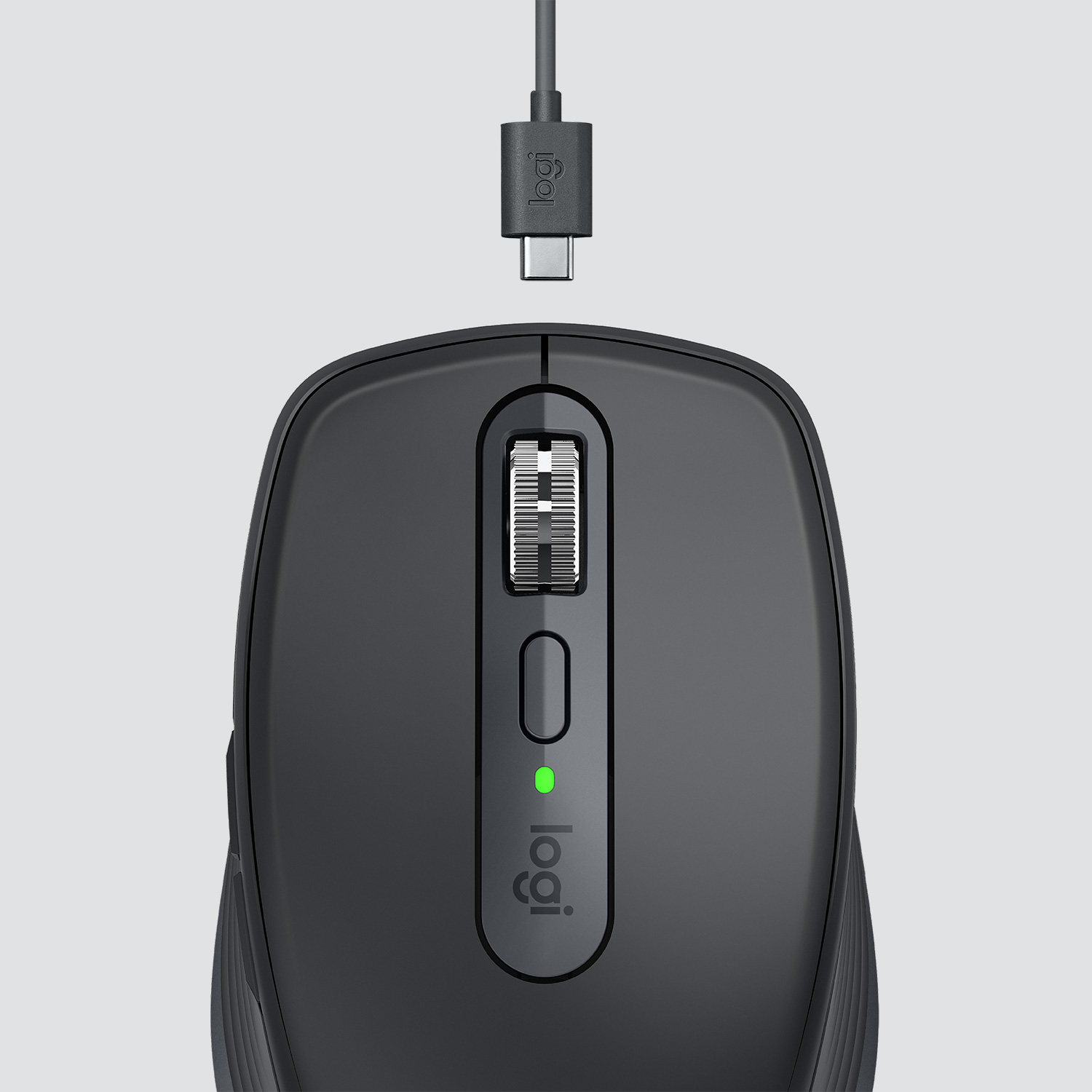 Logitech MX Anywhere 3 - Maus - Laser - 6 Tasten - kabellos - 2.4 GHz, Bluetooth - kabelloser Empfän