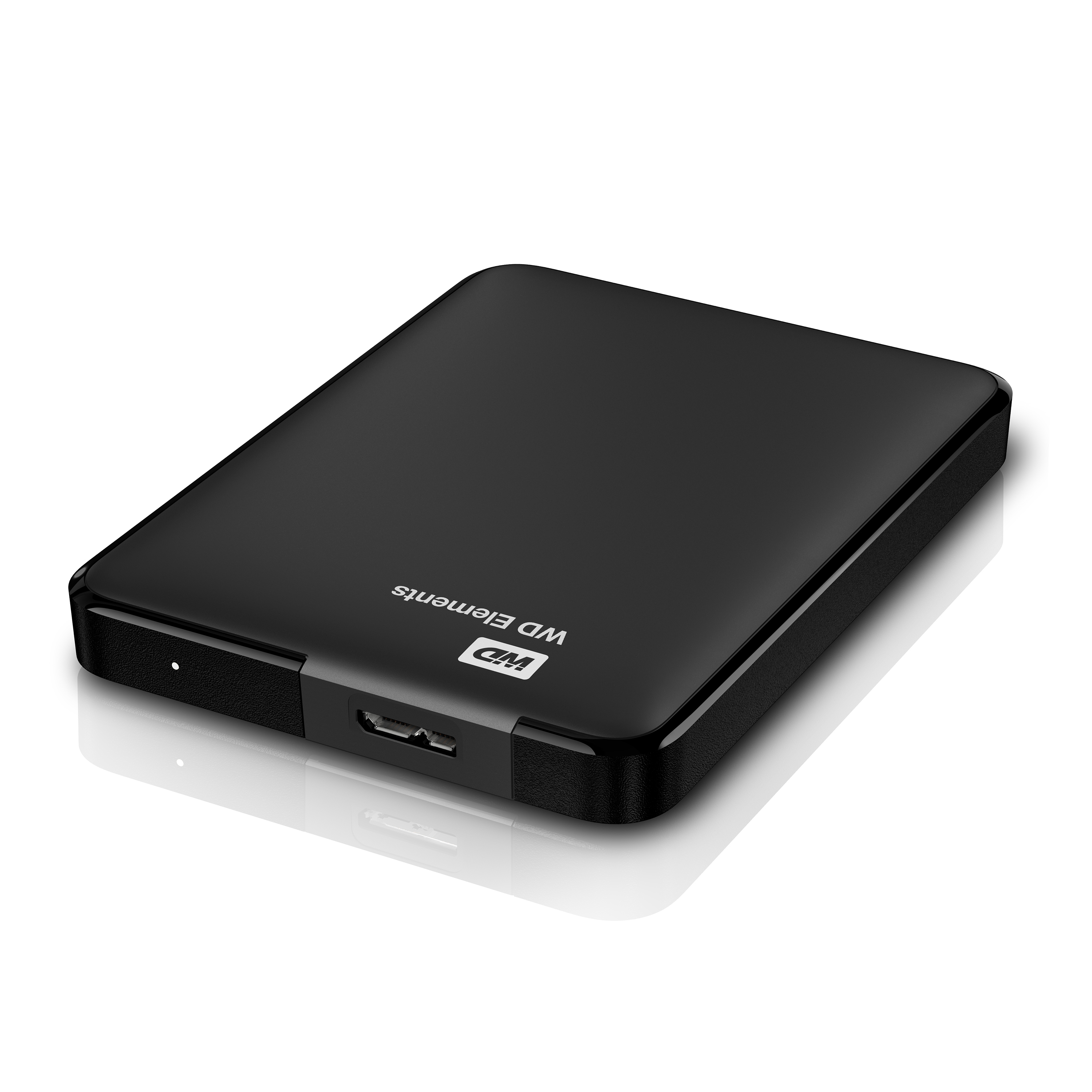 WD Elements Portable, 1 TB, 2.5", 3.2 Gen 1 (3.1 Gen 1), Schwarz