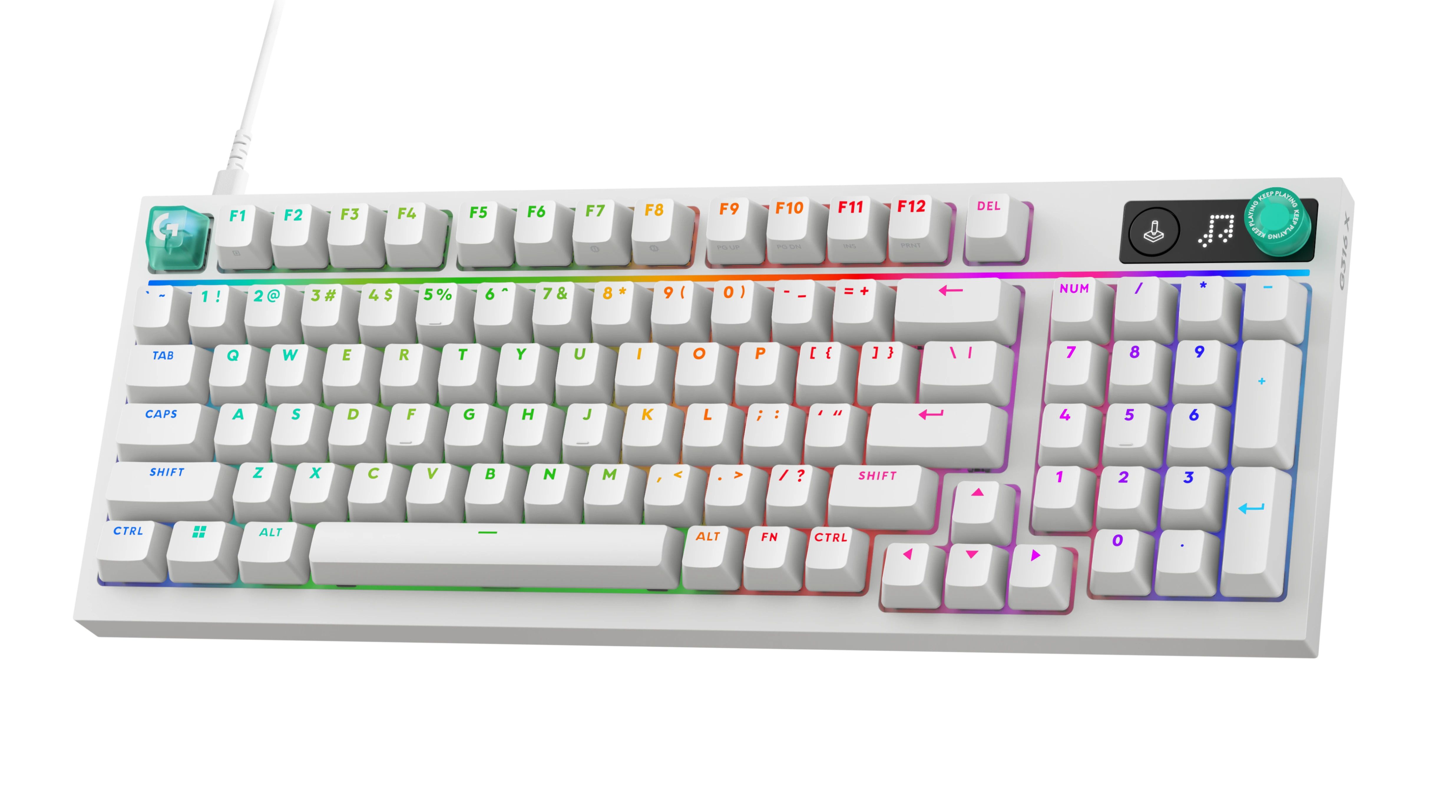 Logitech G G316 X 98 - Tastatur - hintergrundbeleuchtet
