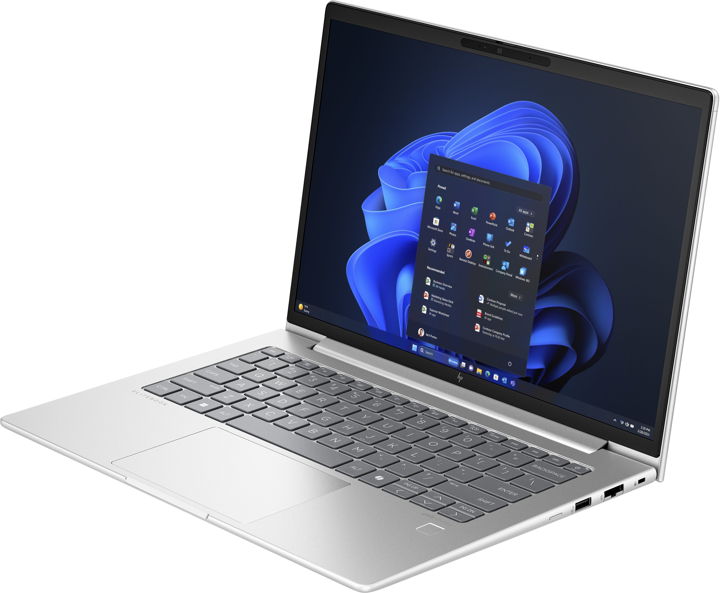 HP EliteBook 640 G11, 14" WUXGA, Core Ultra 7 155U, 32GB RAM, 1TB SSD, LTE, W11P
