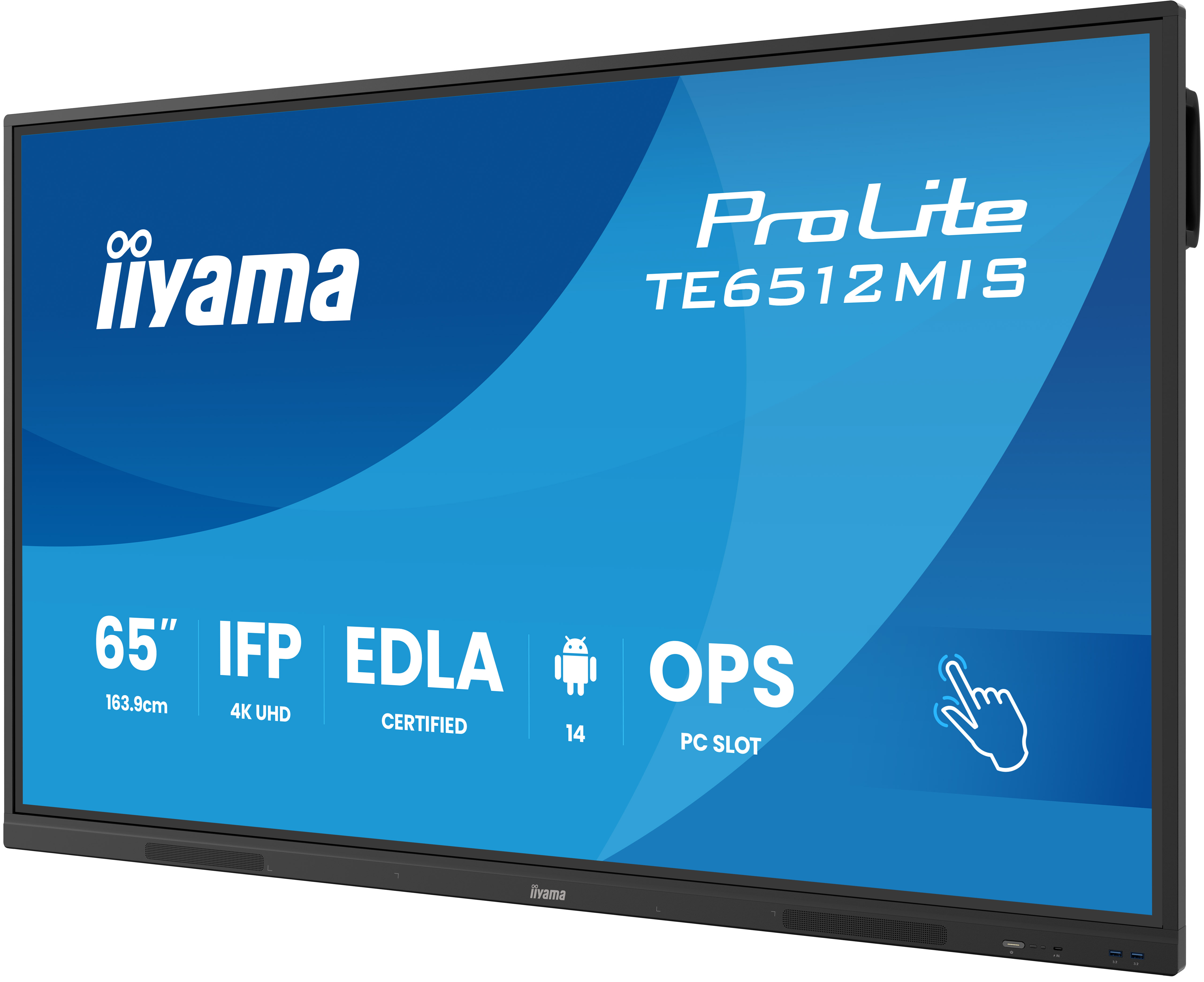 IIYAMA ProLite TE6512MIS-B4AG, 163.8cm (64.5")