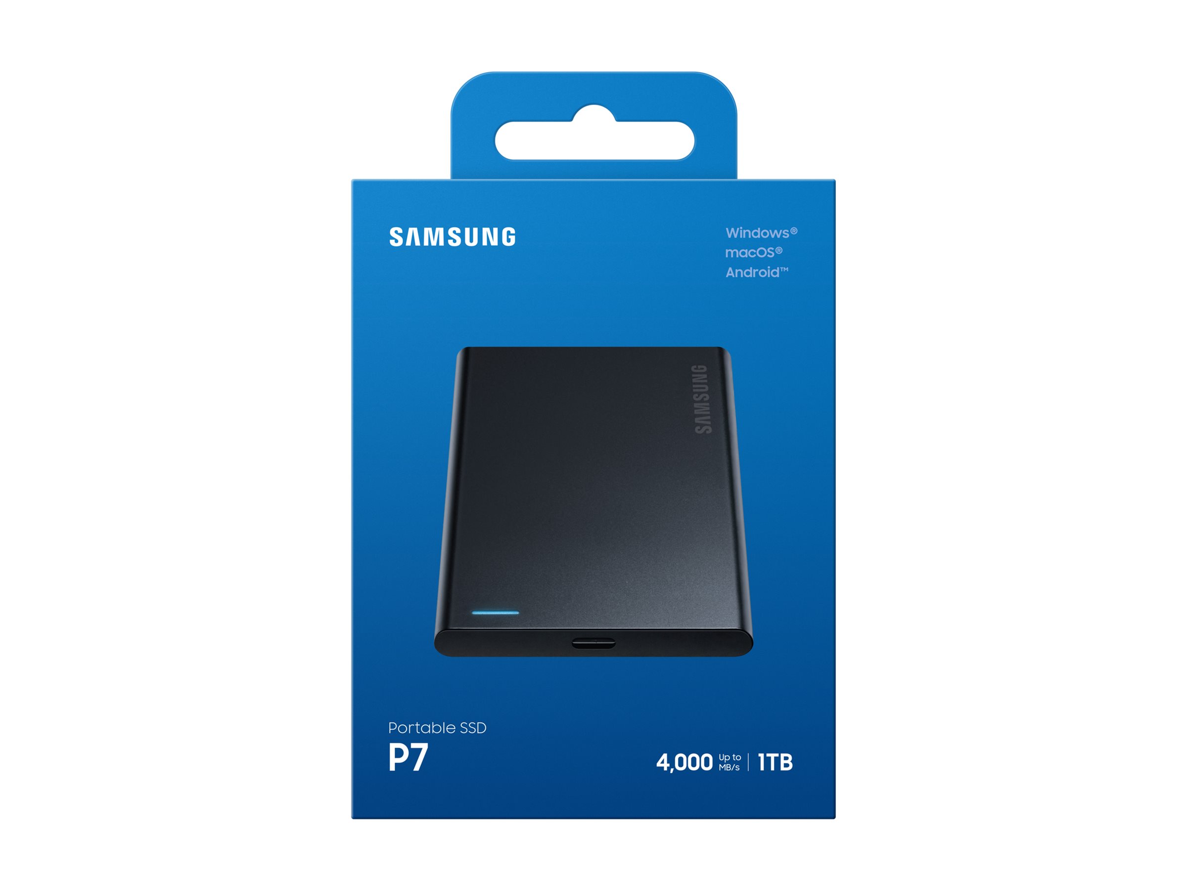 Samsung P7 MU-PF1T0G - SSD - verschlüsselt - 1 TB - extern (tragbar)