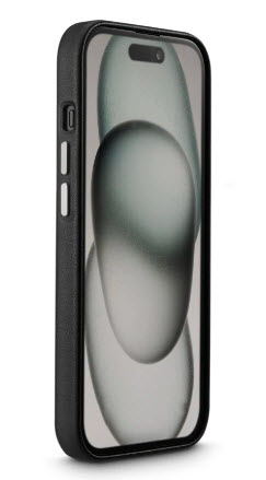 Hama Eco Premium, Cover, Apple, iPhone 15, 15,5 cm (6.1"), Schwarz