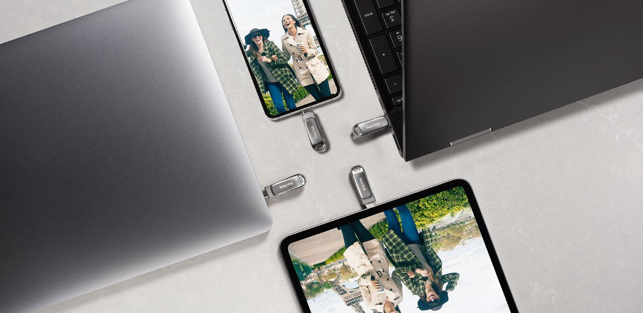 SanDisk Ultra Dual Drive Luxe - USB-Flash-Laufwerk