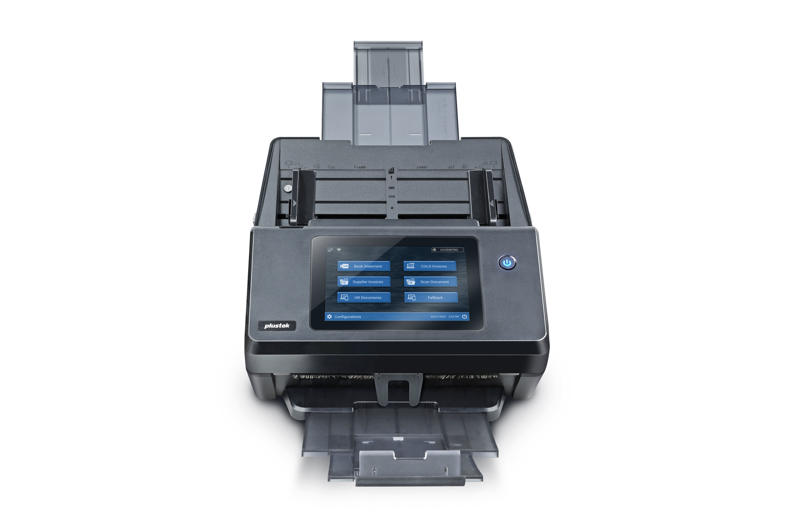 Plustek eScan A450 Pro, 216 x 5080 mm, 600 x 600 DPI, 16 Bit, 8 Bit, 1 Bit, 60 Seiten pro Minute