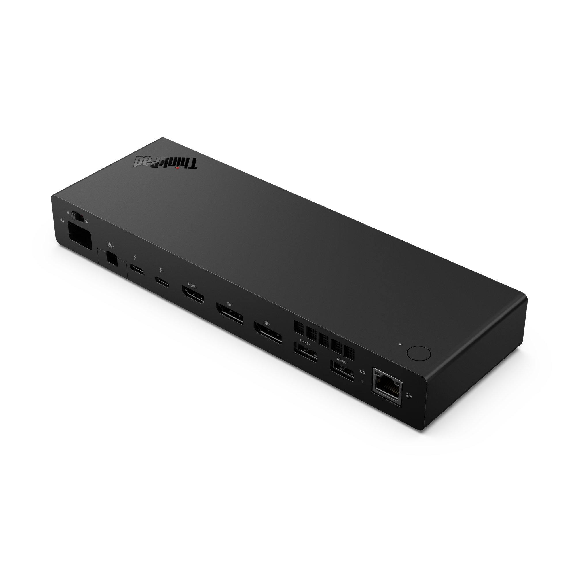 Lenovo ThinkPad Thunderbolt 5 Smart Dock 7500, Kabelgebunden, Thunderbolt 5, 180 W, 2500 Mbit/s, Sch