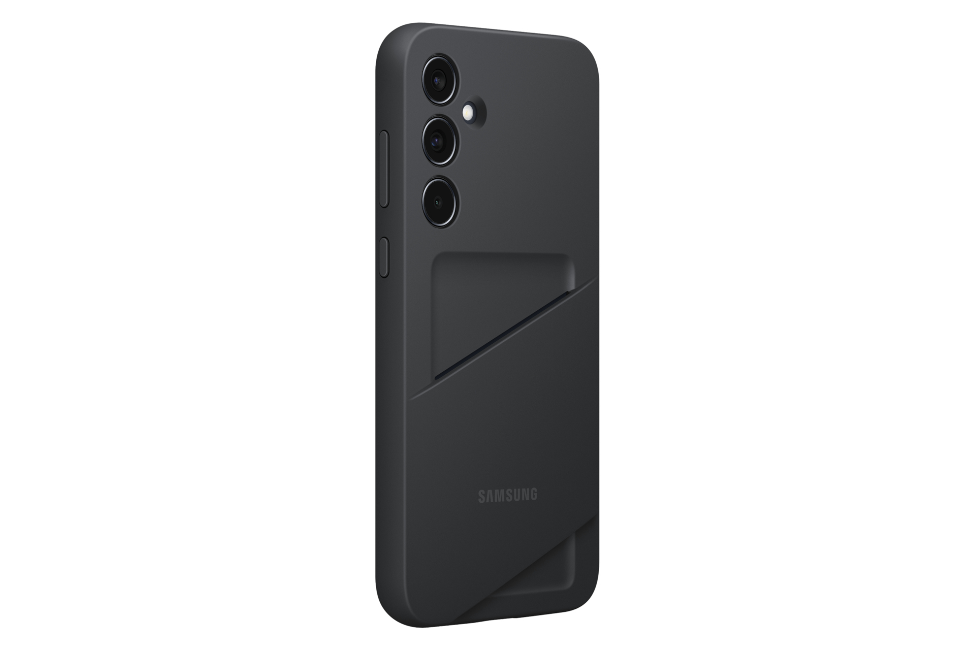 Samsung Galaxy A35 5G Card Slot Case EF-OA356, Cover, Samsung, Galaxy A35 5G, 16,8 cm (6.6"), Schwar