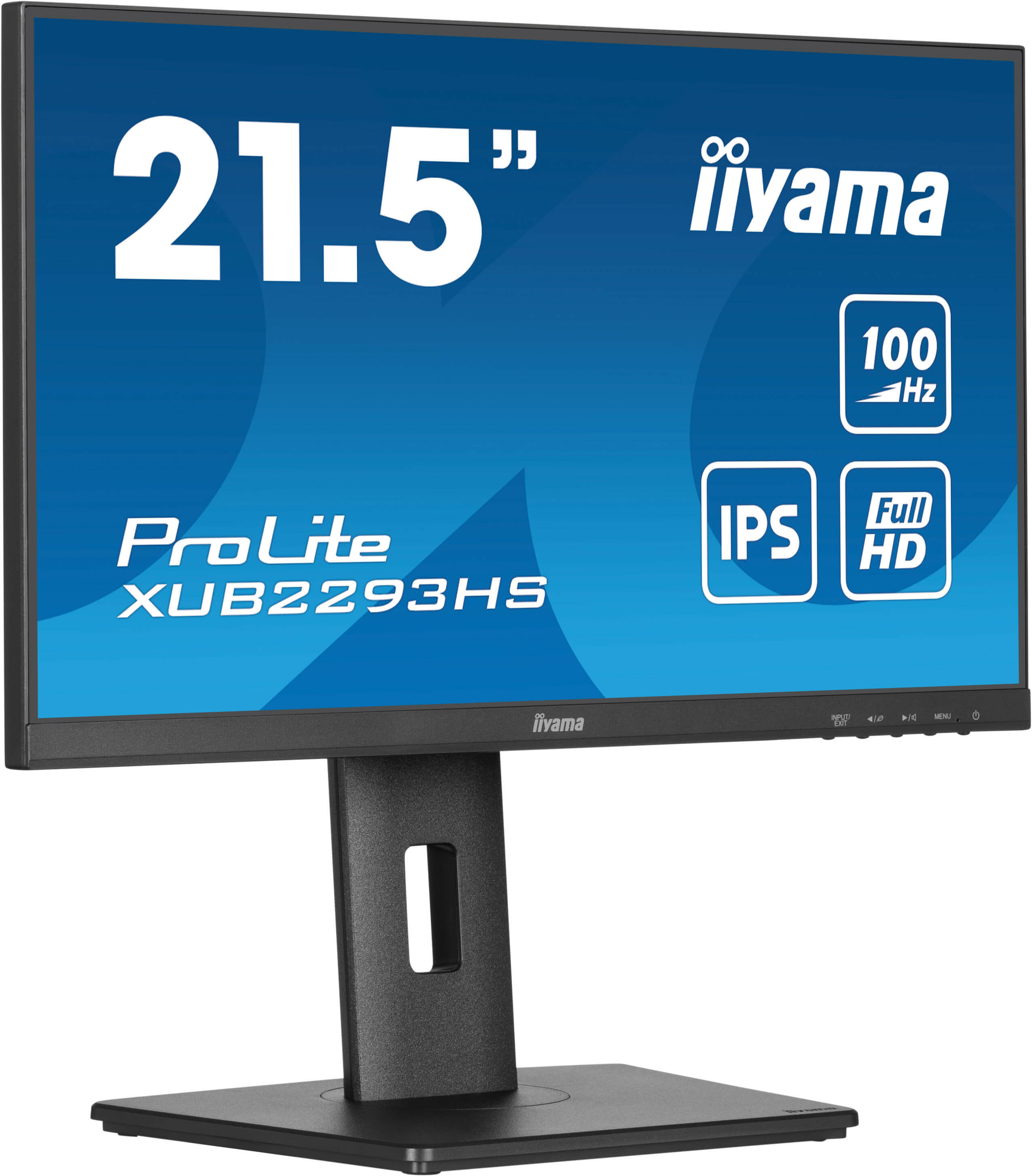 iiyama ProLite XUB2293HS-B6 Monitor 54.6 cm (21.5") Full HD, IPS, 4ms, HDMI, Displayport