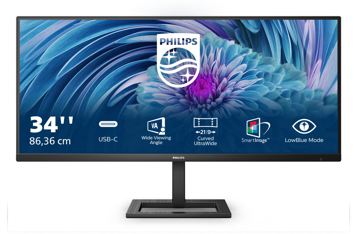 Philips E-line 346E2LAE - LED-Monitor - 86.36 cm (34")