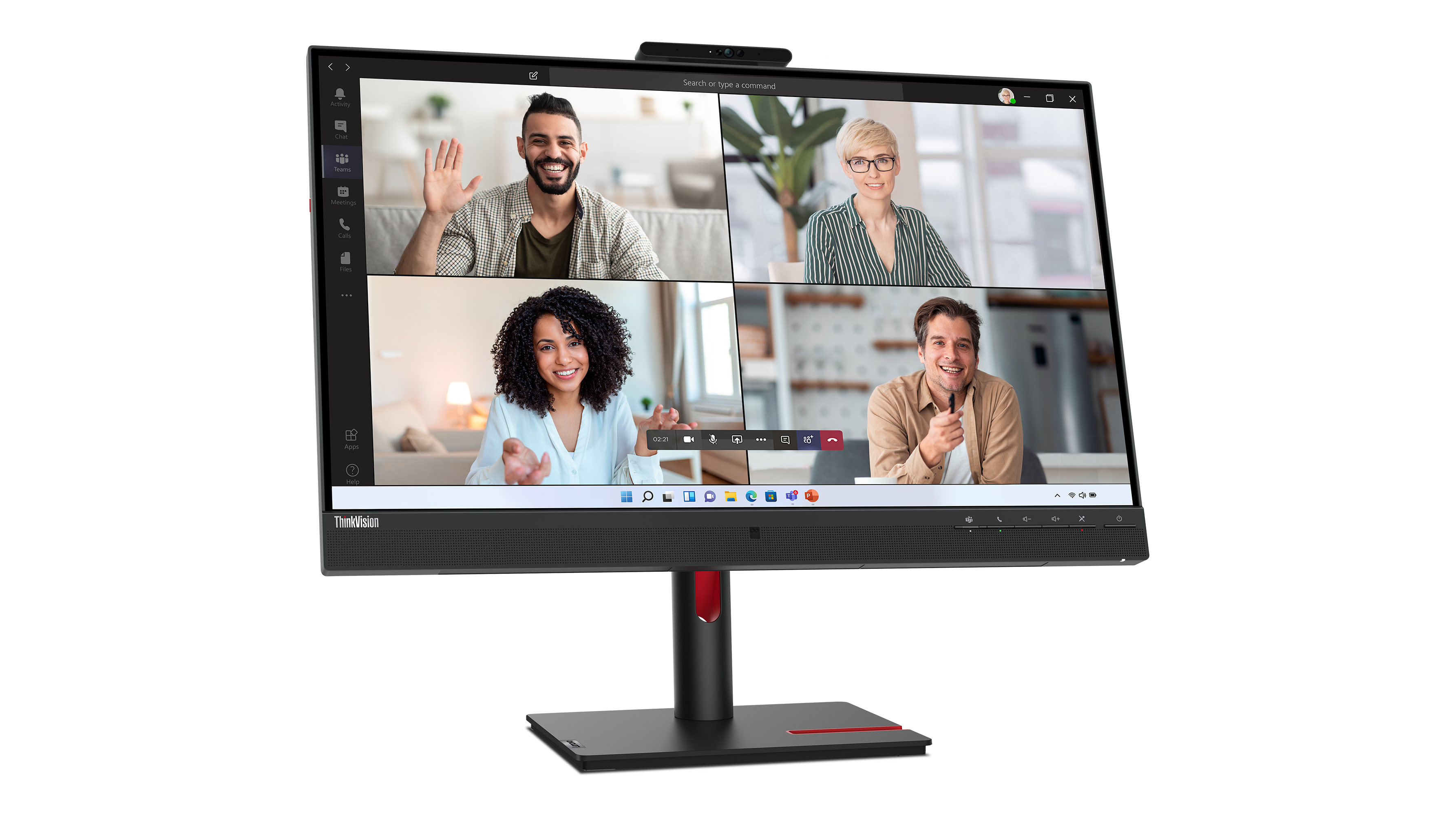 B-WARE - Lenovo ThinkVision T27hv-30 Monitor 68,6 cm (27") WQHD, IPS, 4ms, HDMI, Displayport