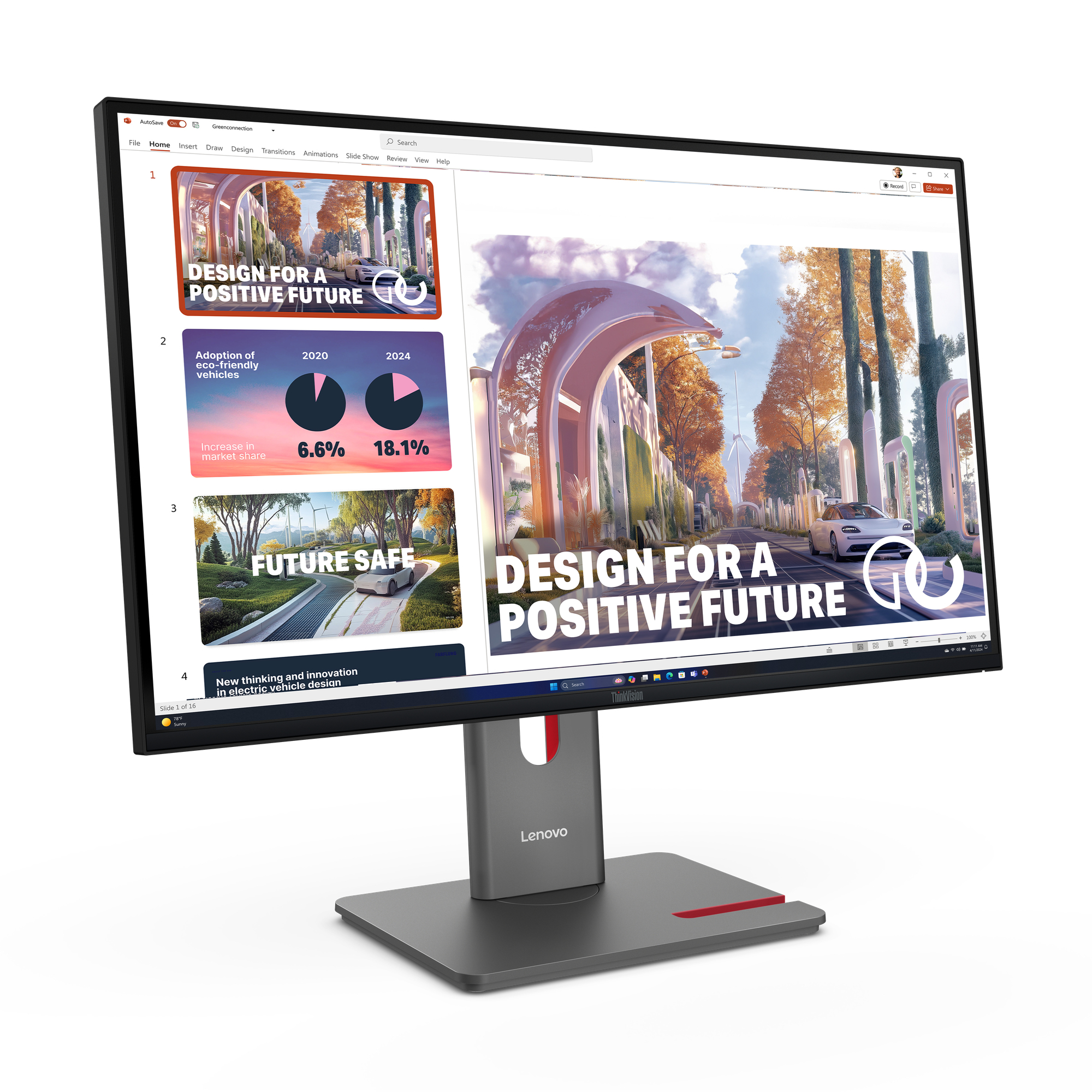 Lenovo ThinkVision P27QD-40 - LED-Monitor - 68.6 cm (27")