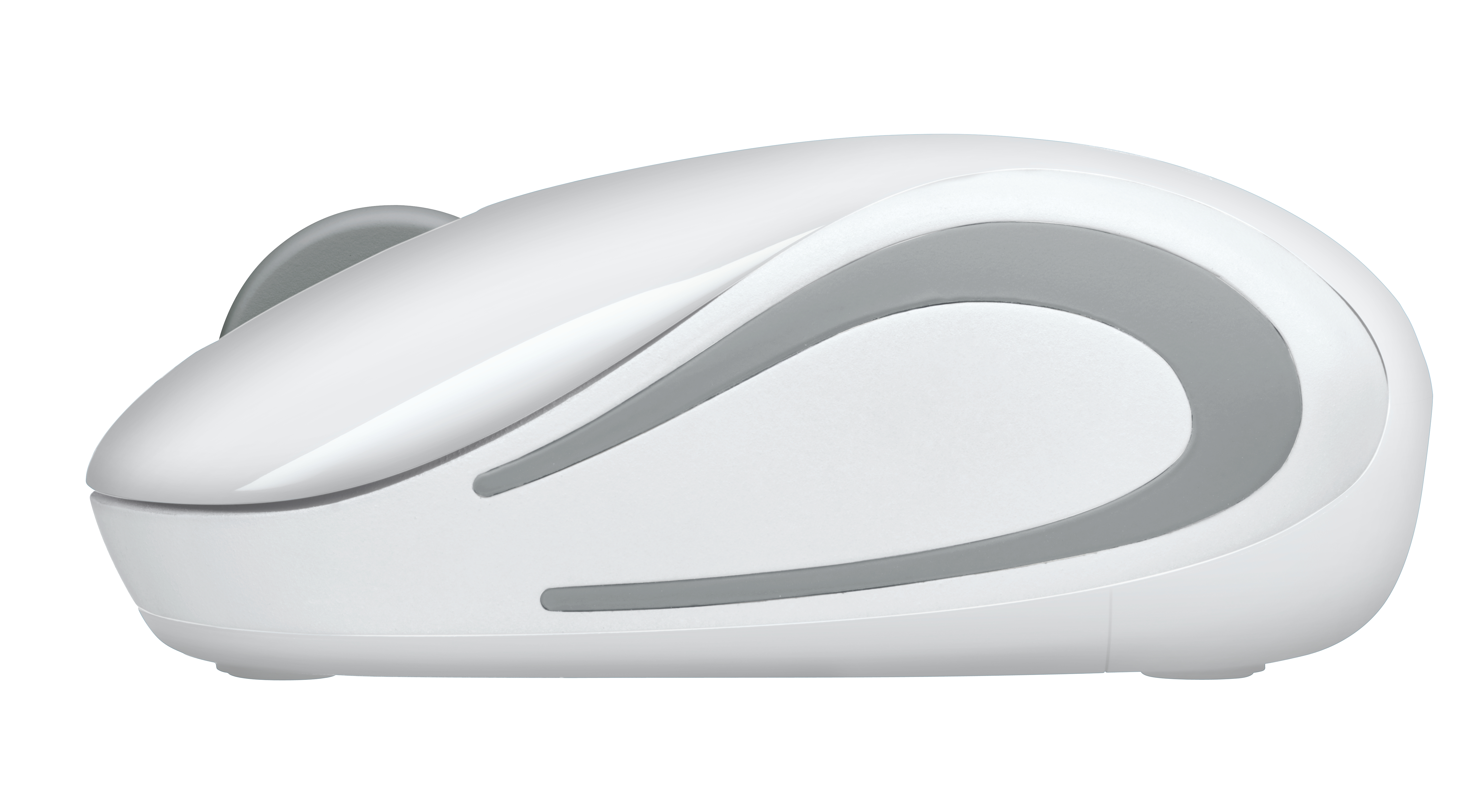 Logitech LGT-M187W, Beidhändig, Optisch, RF Wireless, 1000 DPI, Weiß