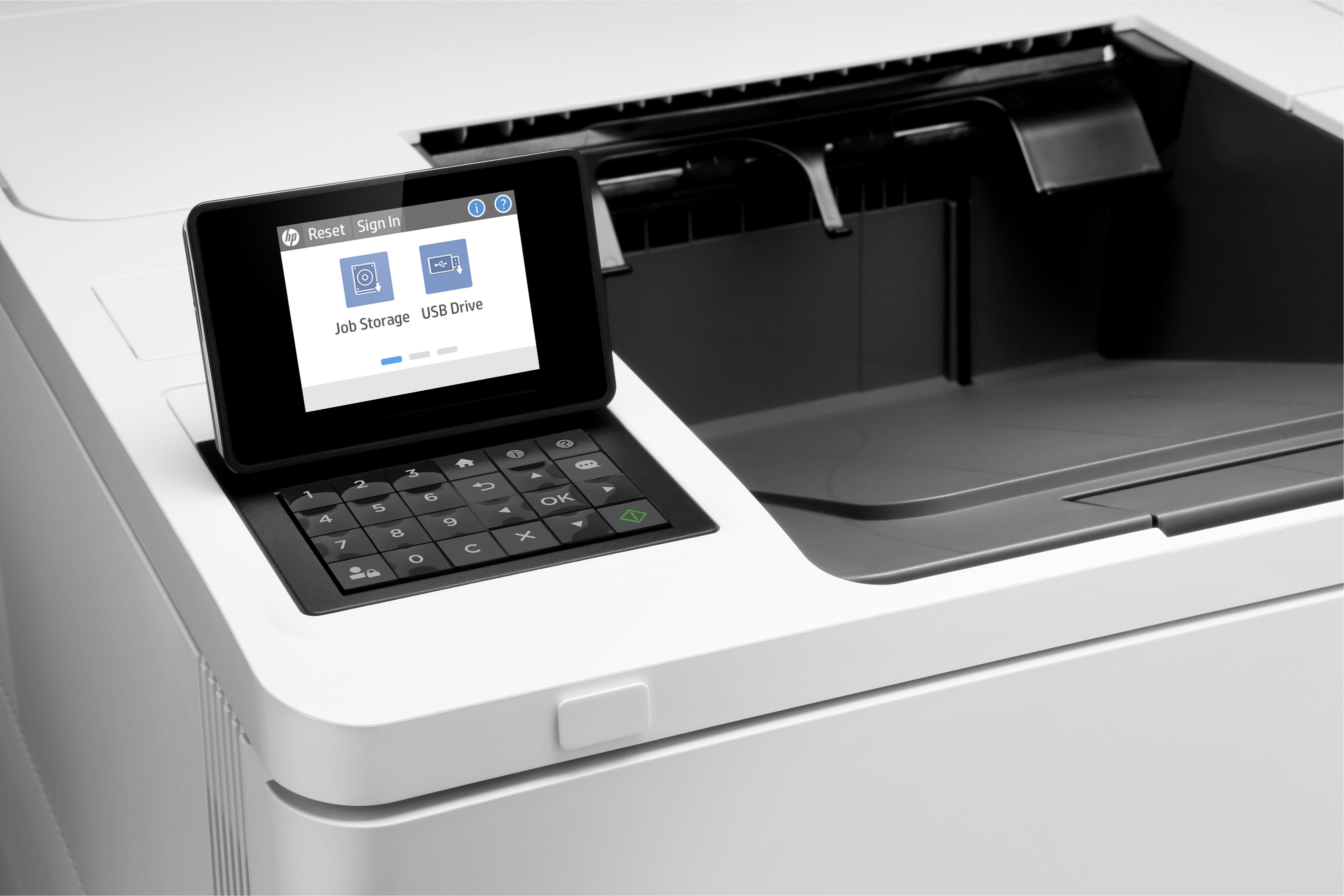 HP LaserJet Enterprise M607n - Drucker - s/w