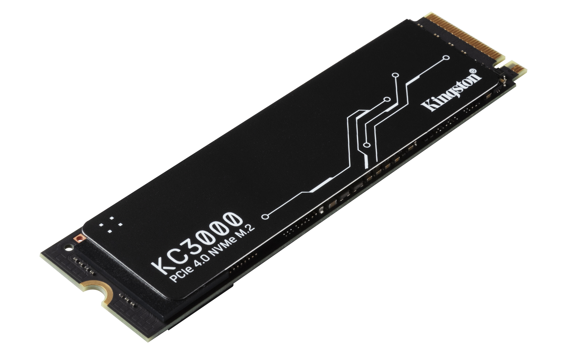 Kingston KC3000 PCIe 4.0 NVMe SSD 2048GB, M.2 2280 / M-Key / PCIe 4.0 x4, Kühlkörper
