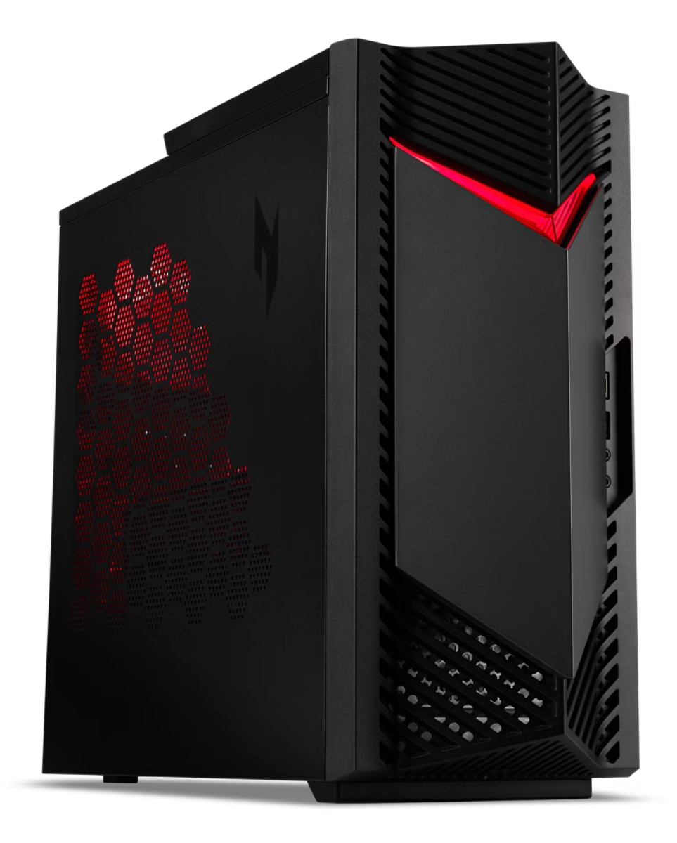 Acer Nitro 50 N50-656 - Tower - Core i7 i7-14700F / 2.1 GHz - RAM 16 GB - SSD 512 GB - NVMe - GeForc