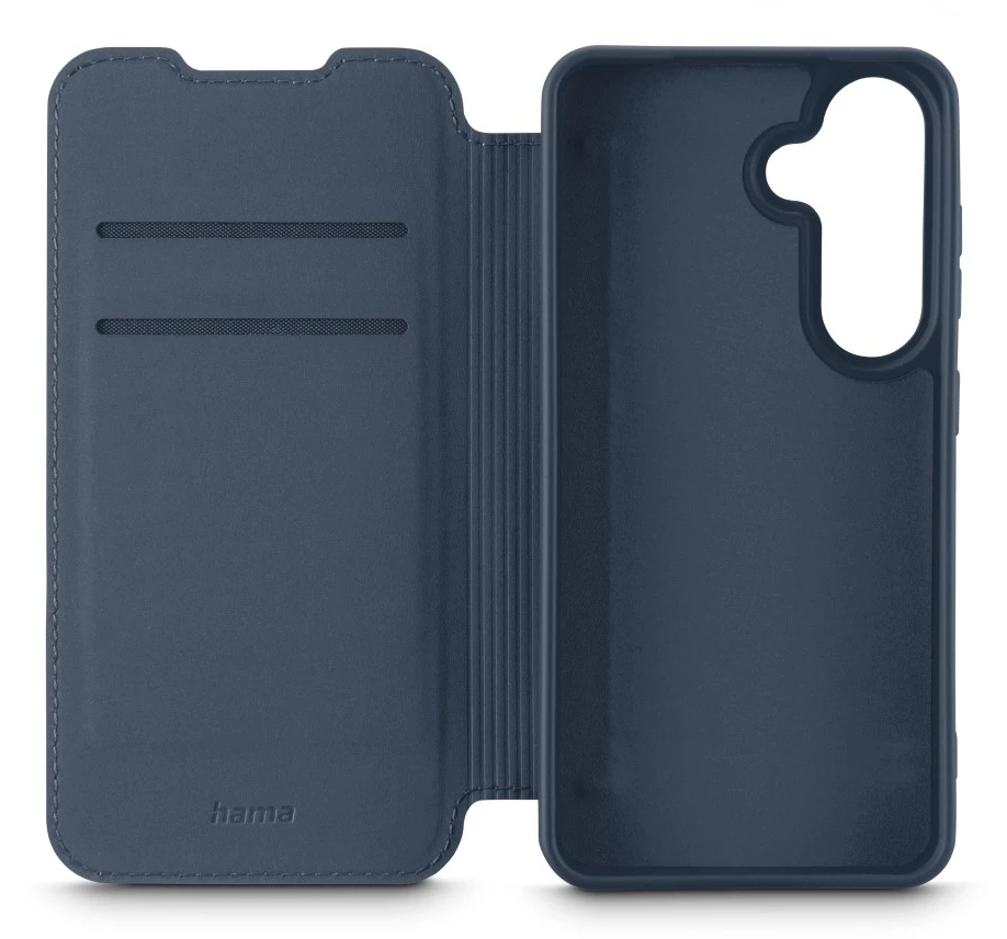 Hama Handytasche Fantastic Feel für Samsung Galaxy S25 Blau