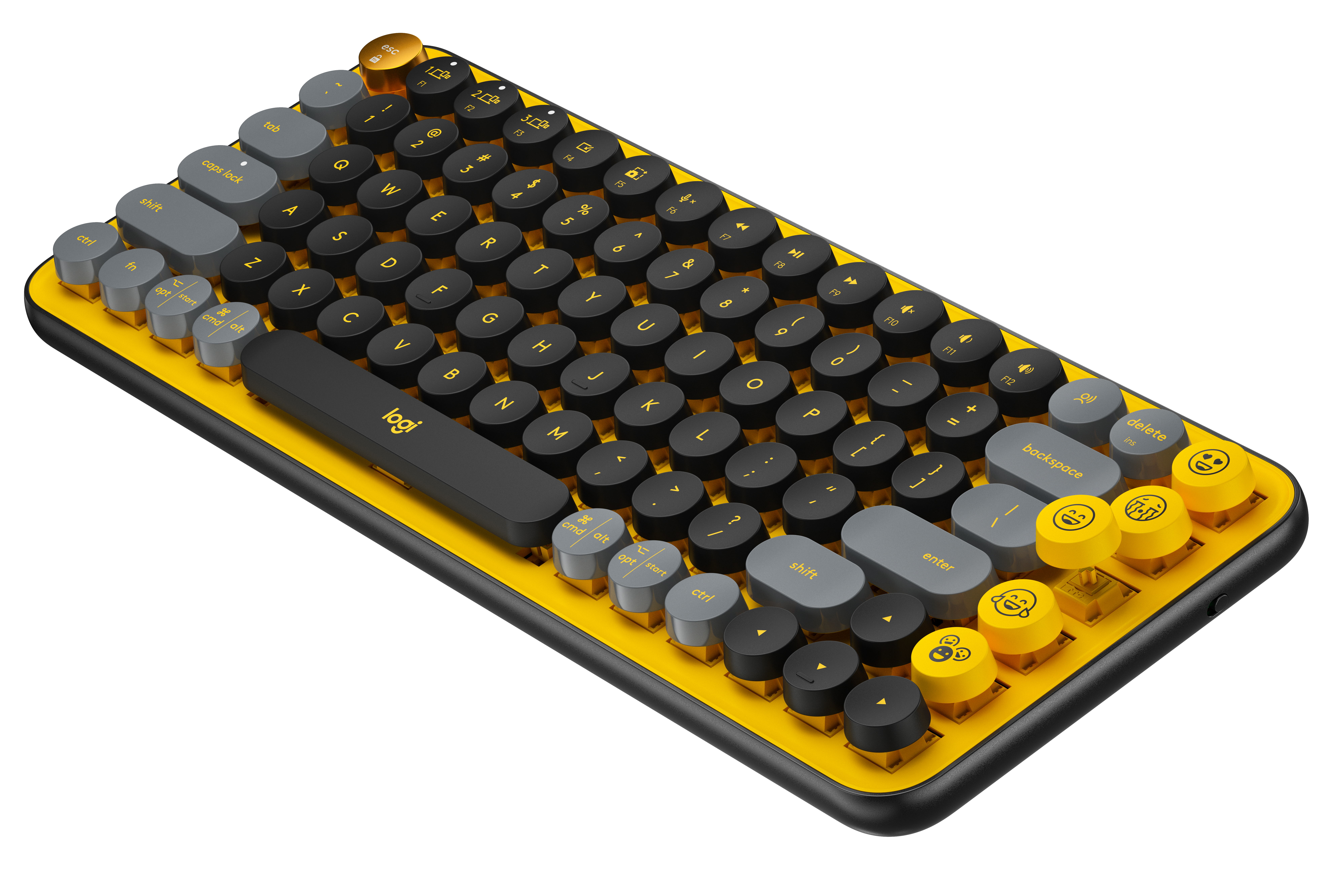 Logitech POP Keys - Tastatur - kabellos - Bluetooth