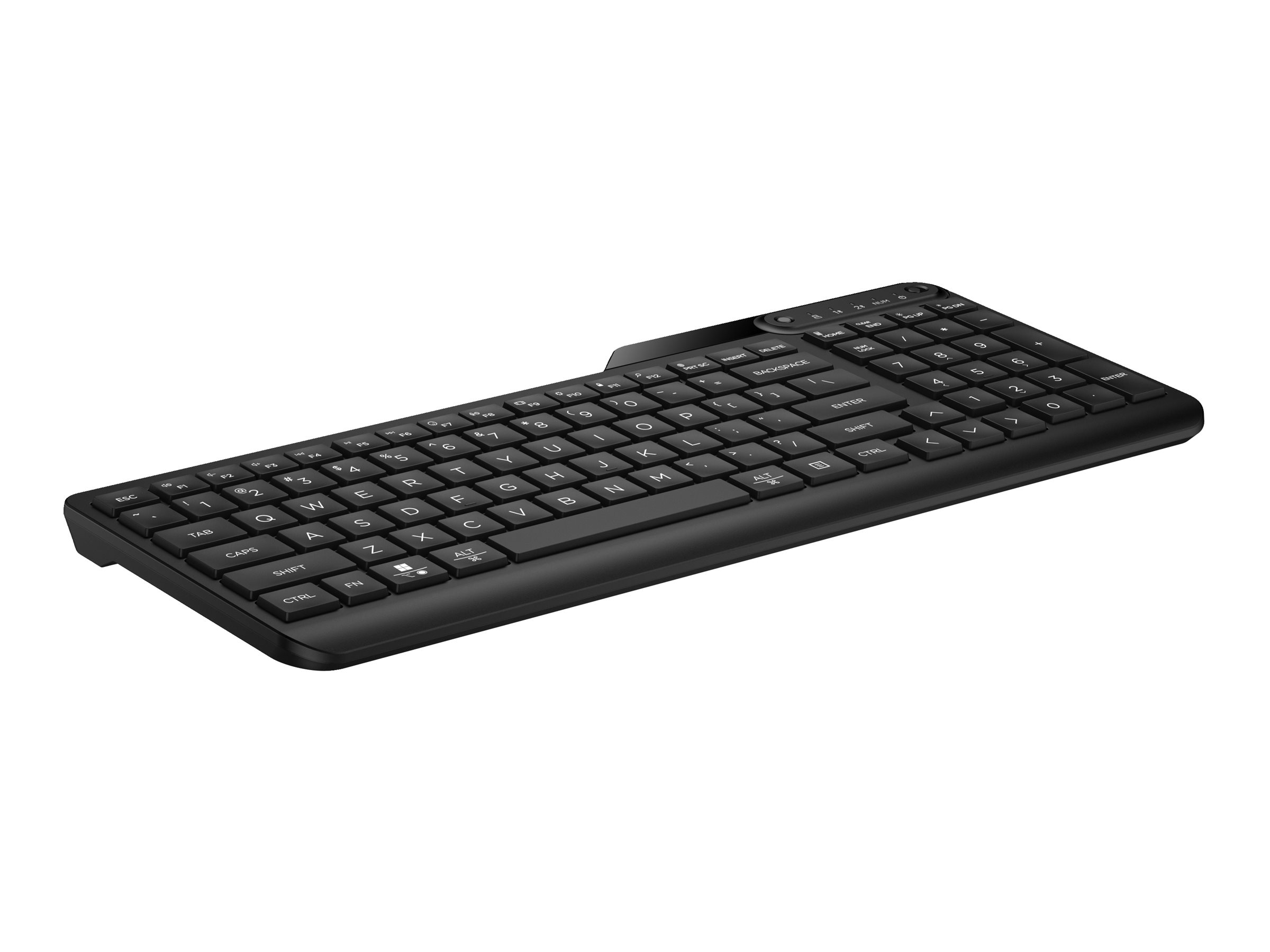 HP 475 - Tastatur - Dual-Mode, Multi-Device, kompakt, 2-Zonen-Layout, geringer Tastenhub, 12 program