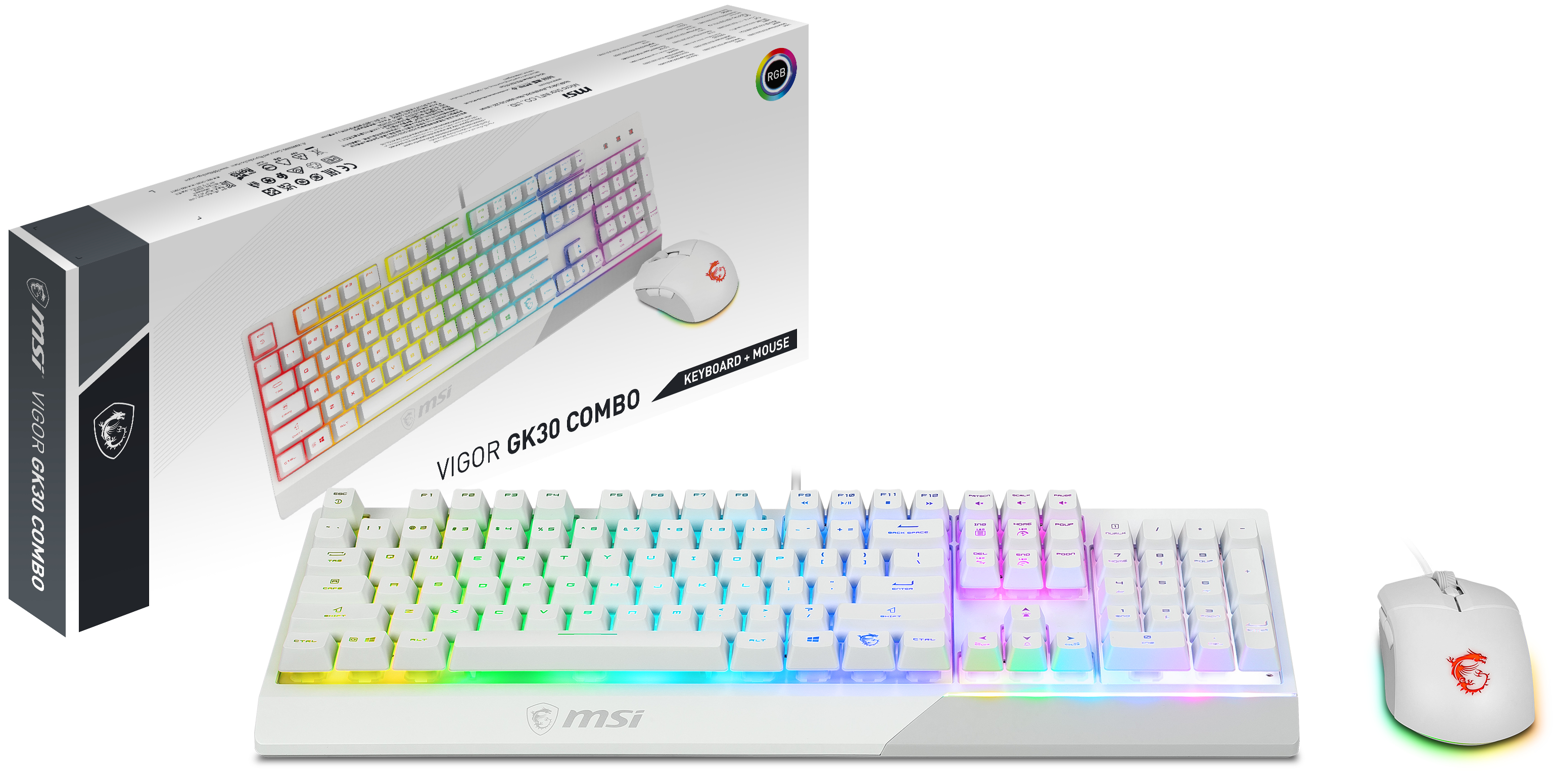MSI Vigor GK30 combo - Tastatur-und-Maus-Set