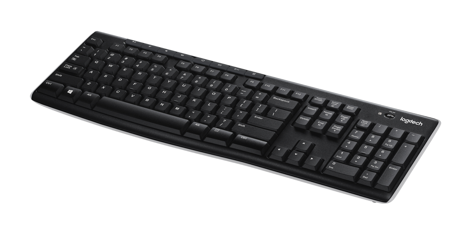 Logitech K270 Wireless Keyboard, USB, DE