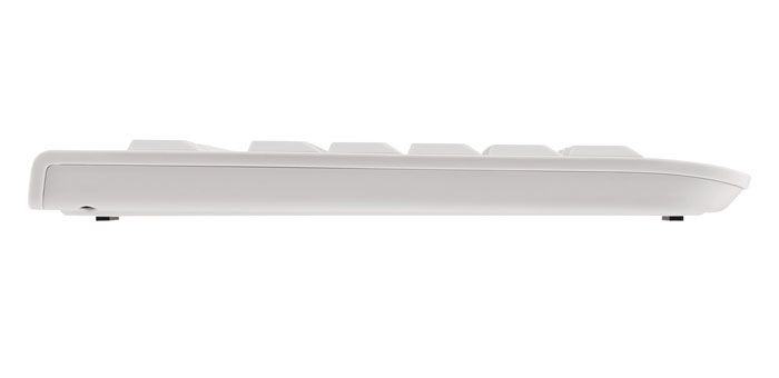 Cherry KC 1000 - Tastatur - USB - Belgien - Hellgrau