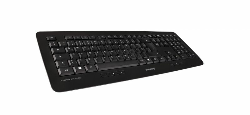 Cherry DW 5100 - Tastatur-und-Maus-Set - kabellos