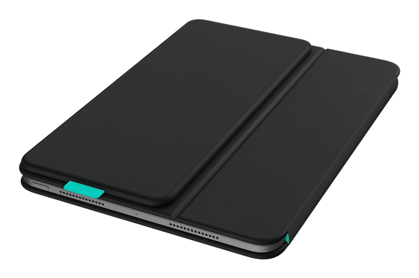 Logitech Flip Folio - Tastatur und Foliohülle - full size - kabellos - Bluetooth 5.1 LE - AZERTY - F