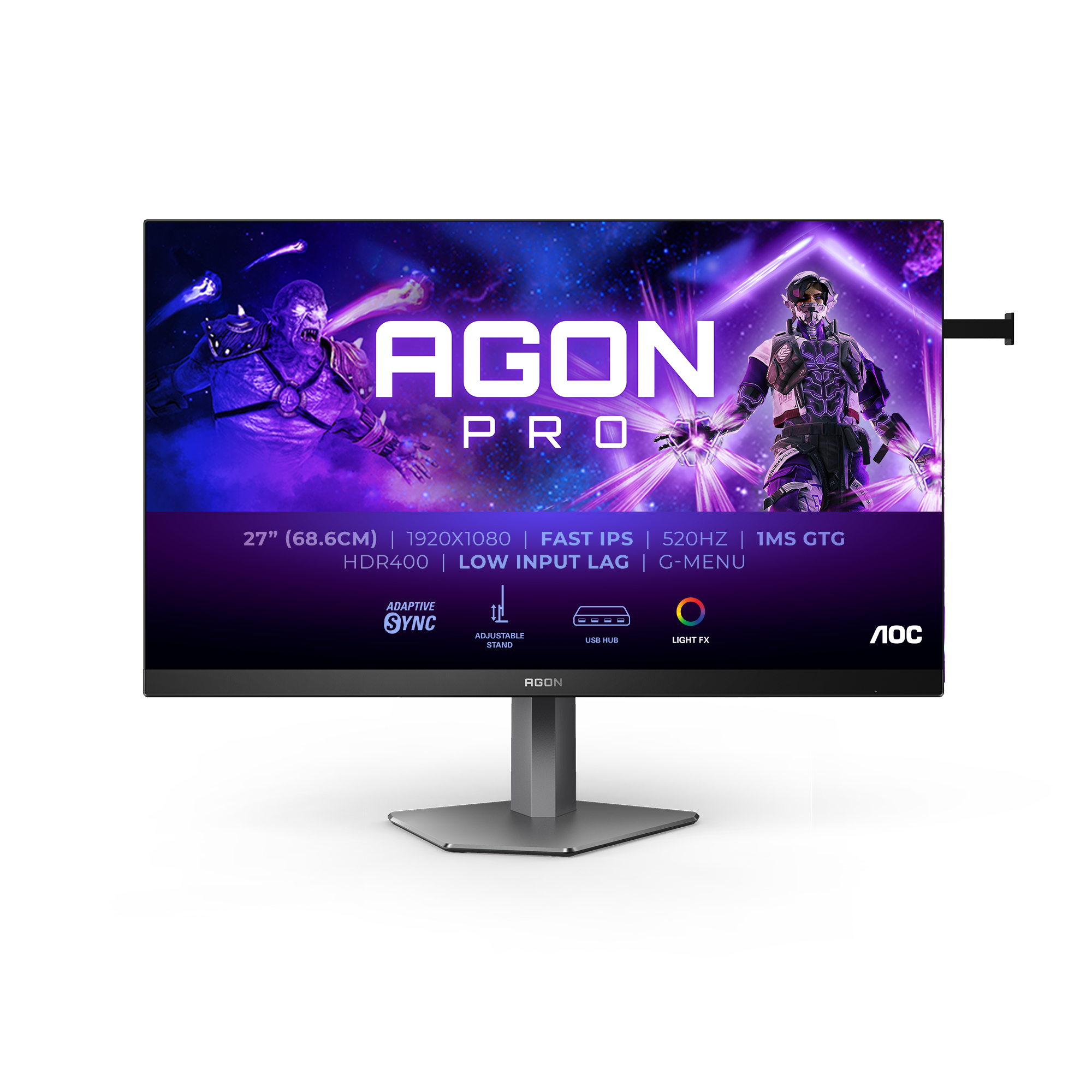 AOC G2 AG276FK Full HD Gaming Display 27" - Flachbildschirm (TFT/LCD) - 68,6 cm