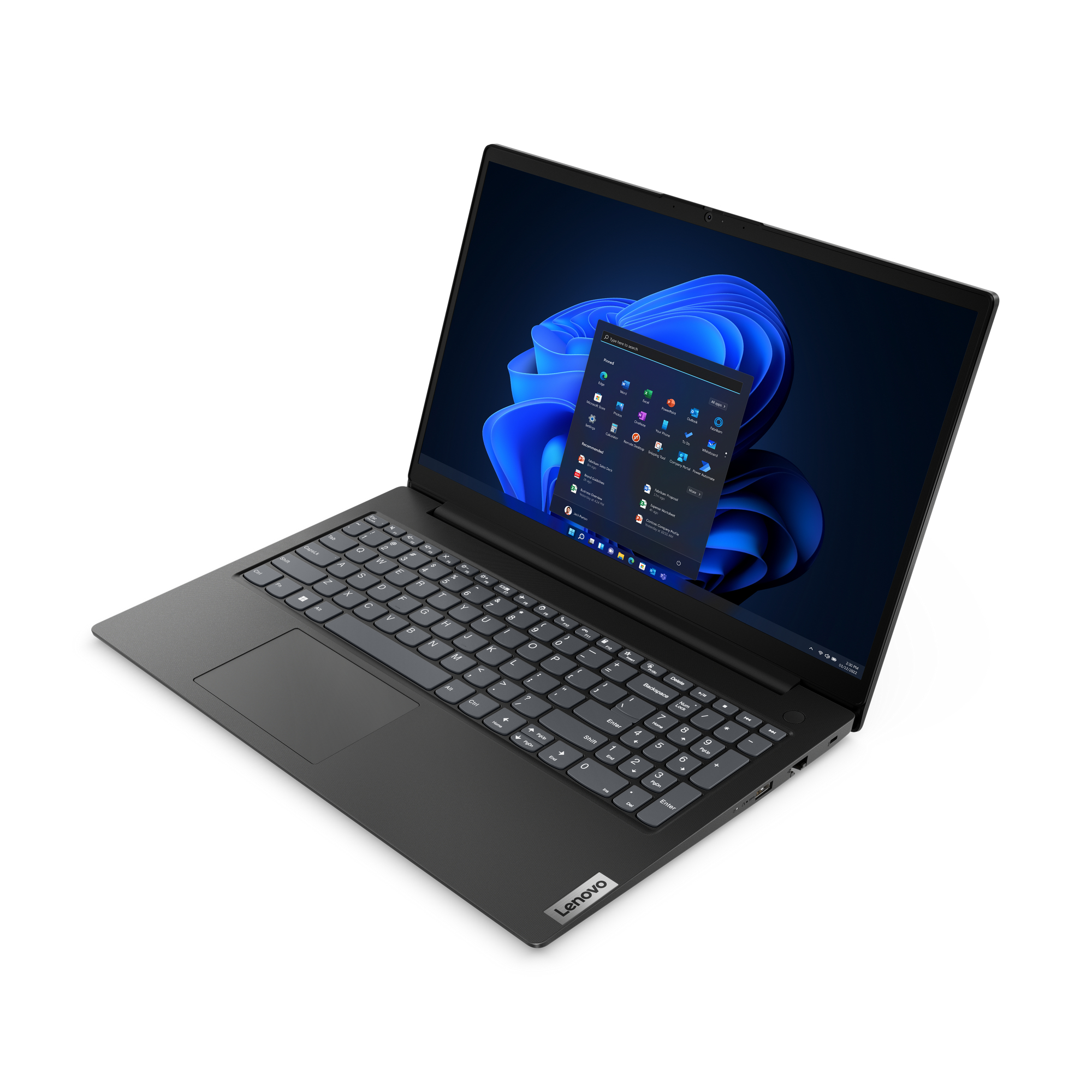 Lenovo V15 G4 AMN, 15.6" FHD, AMD Ryzen 5 7520U, 8GB RAM, 256GB SSD, Win11 Pro