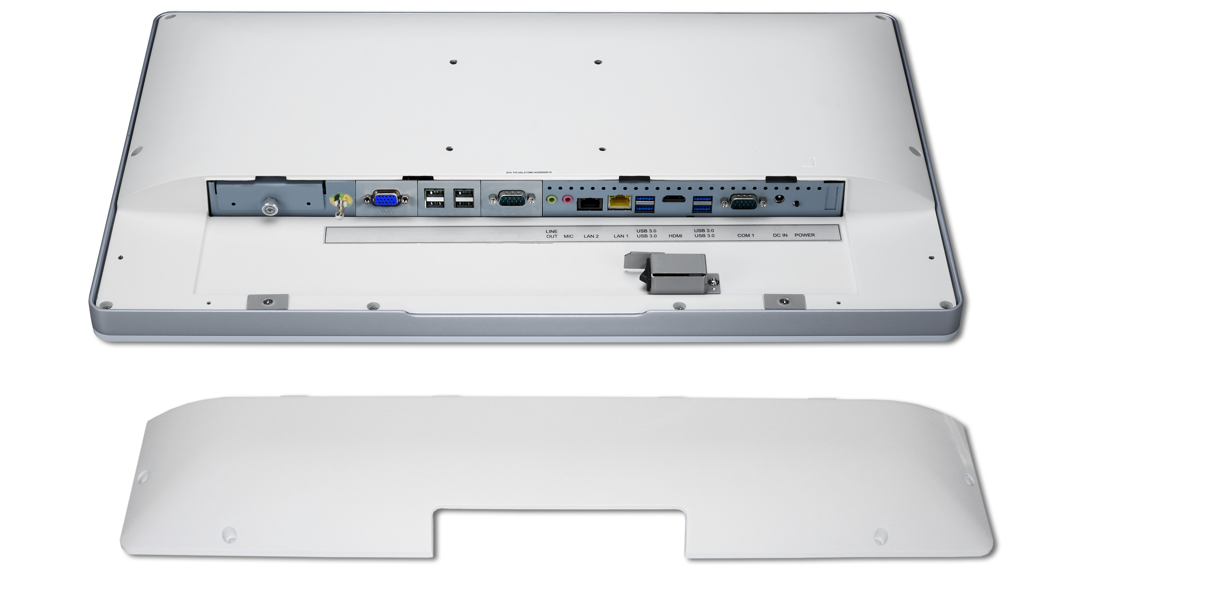 Shuttle M21AL01 - Barebone - Panel-PC - 1 x Core i5 1235U - RAM 0 GB - Intel Iris Xe Grafik - 1GbE,