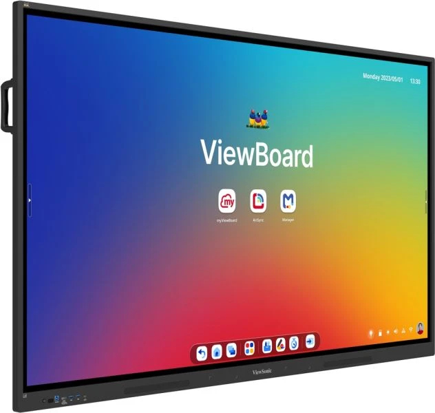 ViewSonic IFP6534 Display, 165,1 cm (65"), 1650,24 x 942,01 mm, 450 cd/m², 1,07 Milliarden Farben, 3