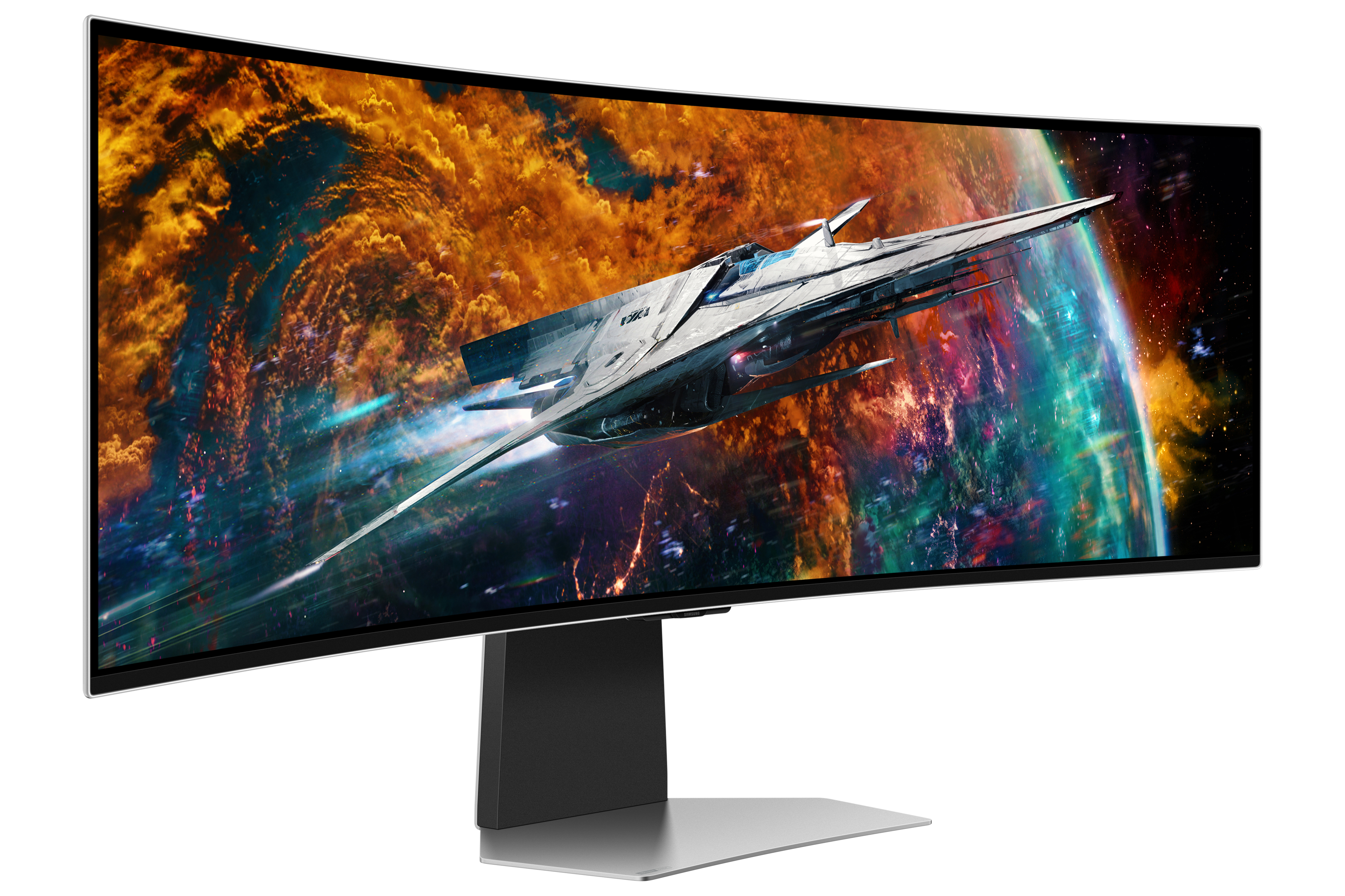 Samsung Odyssey OLED G9 S49CG954SU Curved-Monitor 124cm (49"), DQHD, OLED, 0.03ms, HDMI, Displayport
